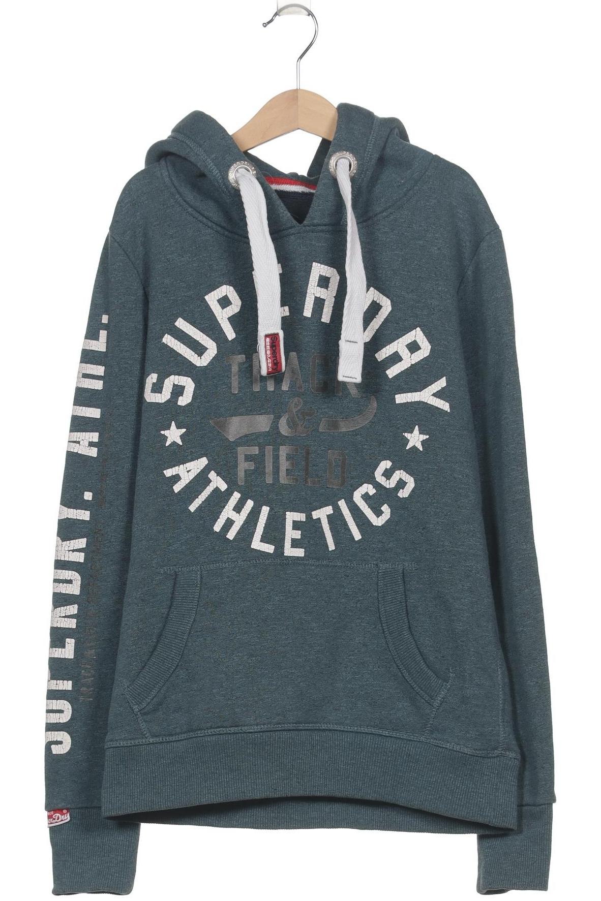 

Superdry Damen Kapuzenpullover, türkis, Gr. 36