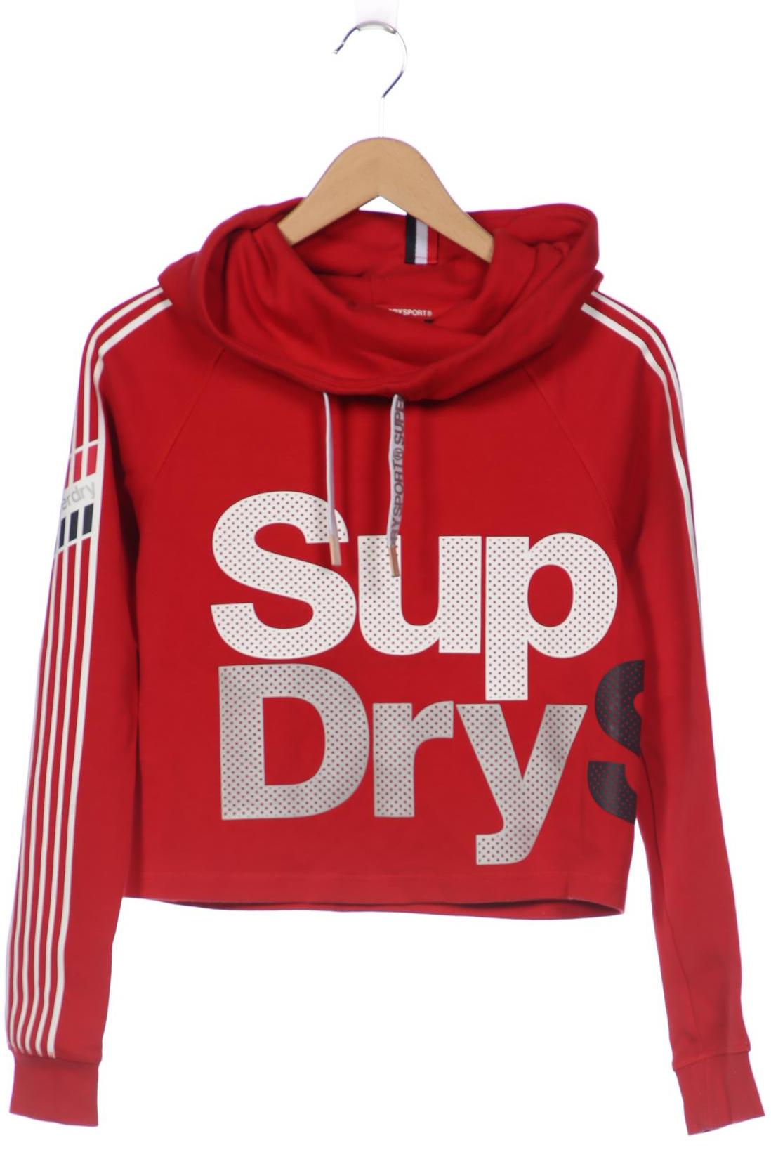 

Superdry Damen Kapuzenpullover, rot