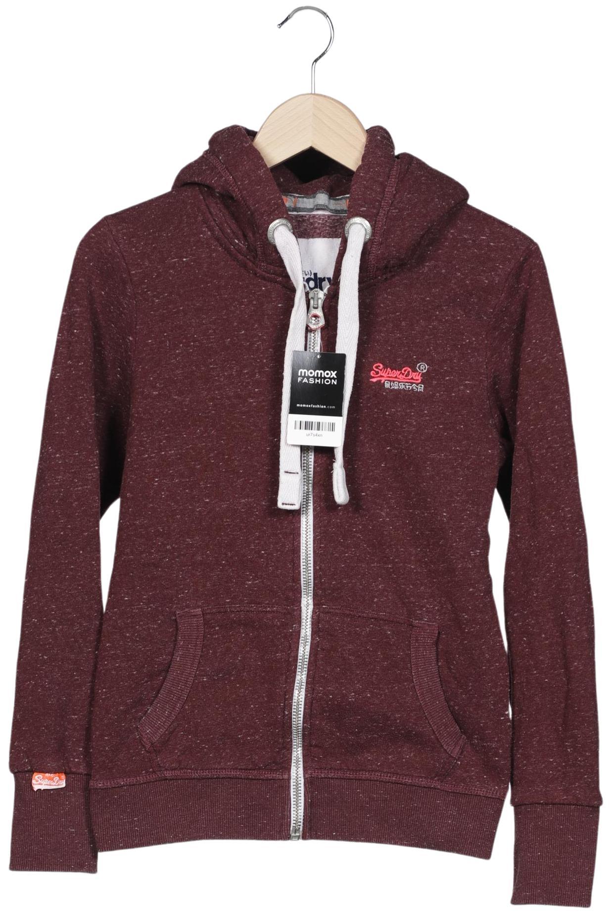 

Superdry Damen Kapuzenpullover, bordeaux, Gr. 36