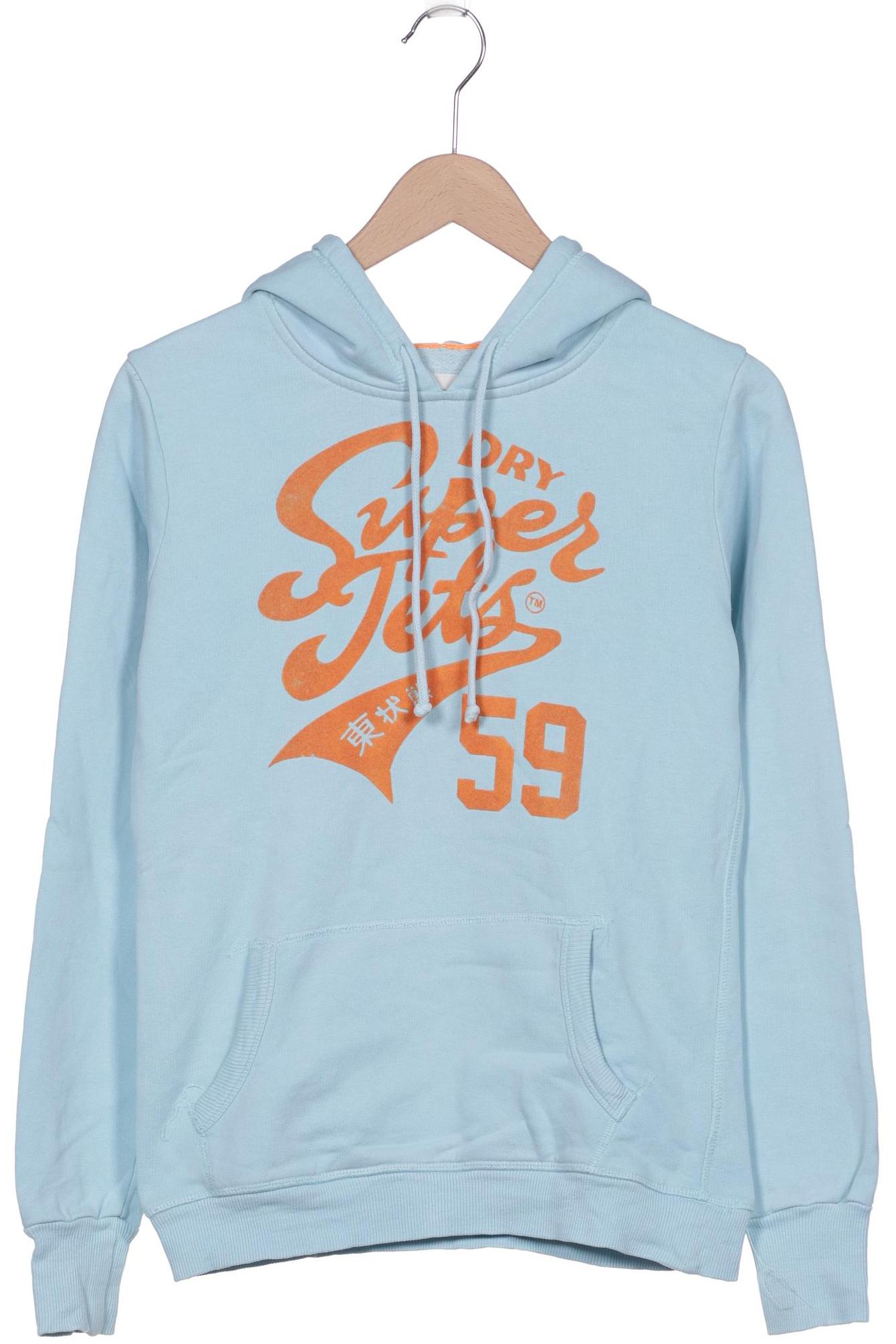 

Superdry Damen Kapuzenpullover, hellblau, Gr. 42