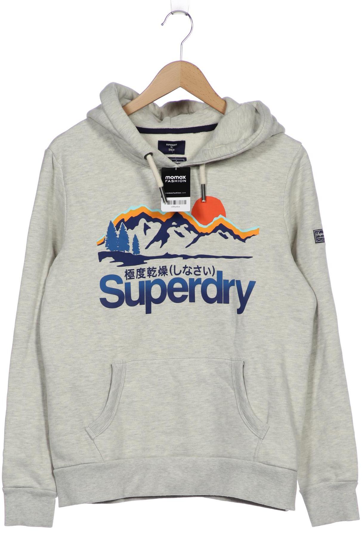 

Superdry Damen Kapuzenpullover, grau