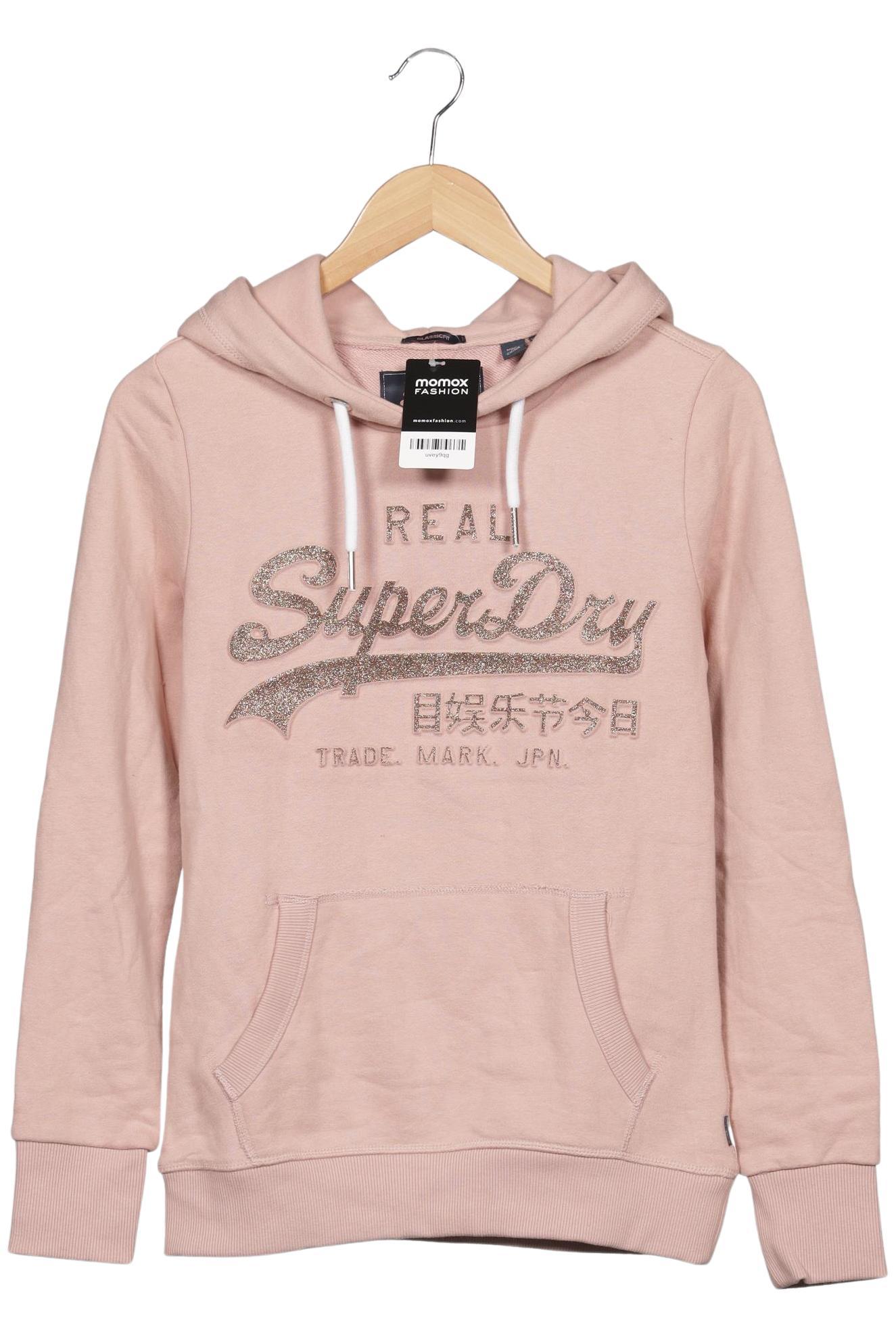 

Superdry Damen Kapuzenpullover, pink, Gr. 38