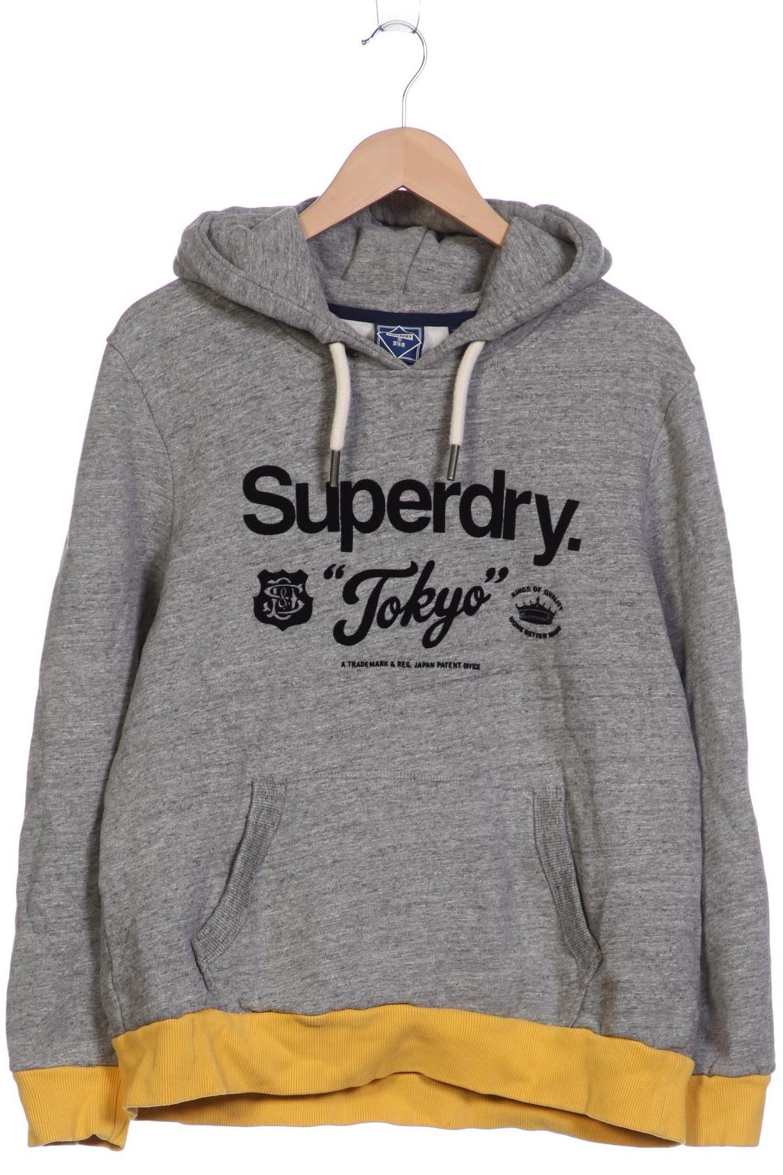 

Superdry Damen Kapuzenpullover, grau, Gr. 46
