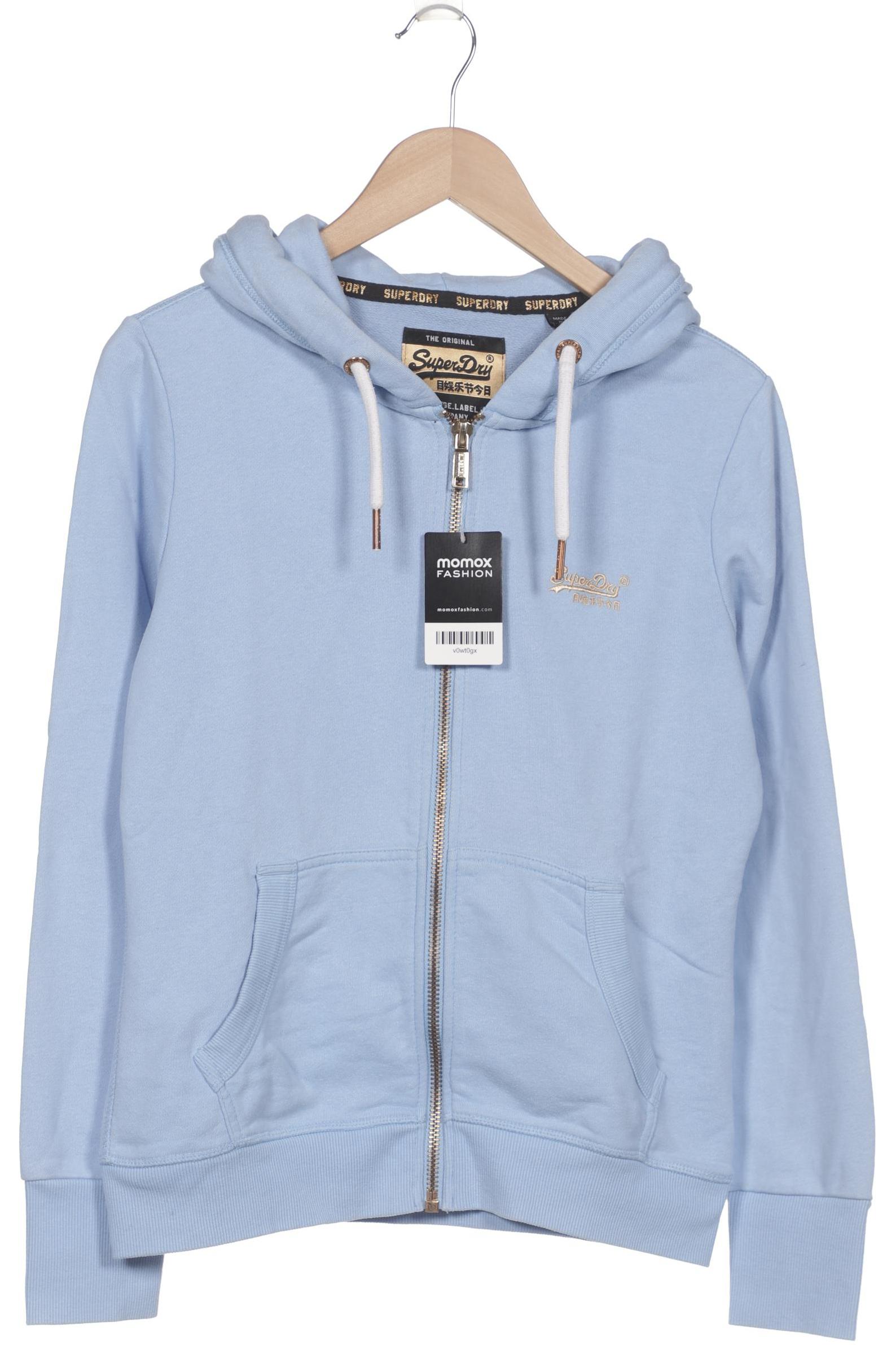 

Superdry Damen Kapuzenpullover, blau, Gr. 40