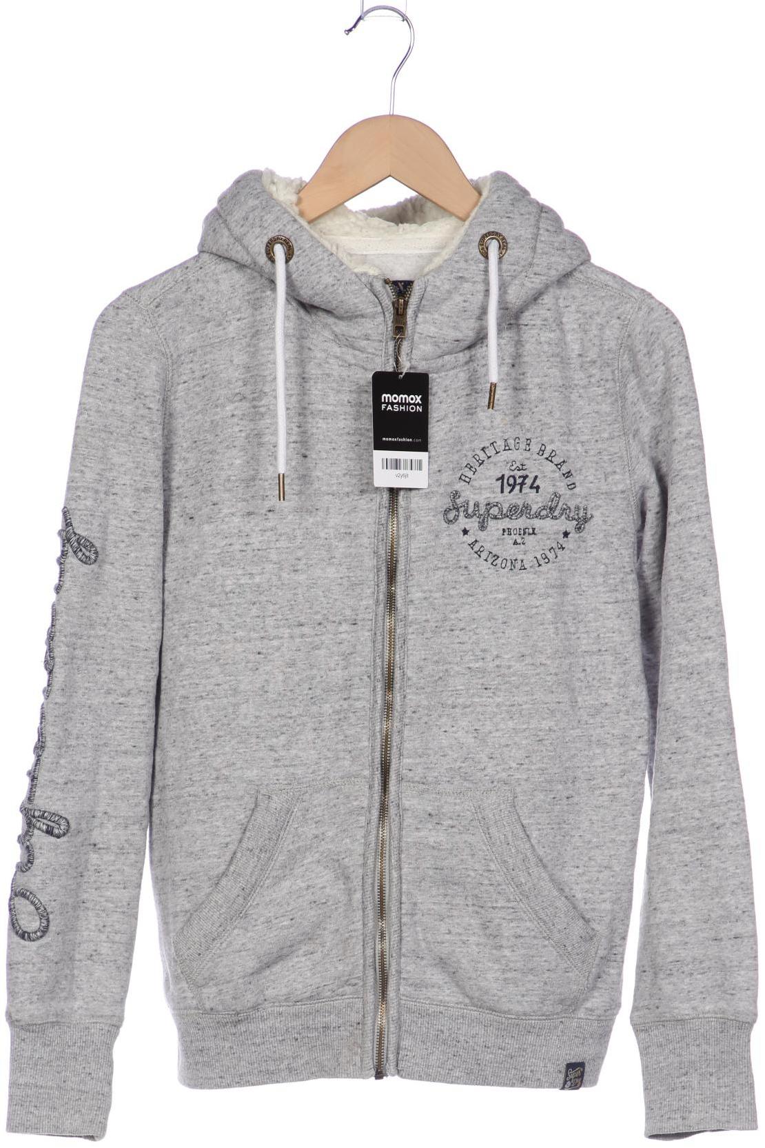 

Superdry Damen Kapuzenpullover, grau, Gr. 40