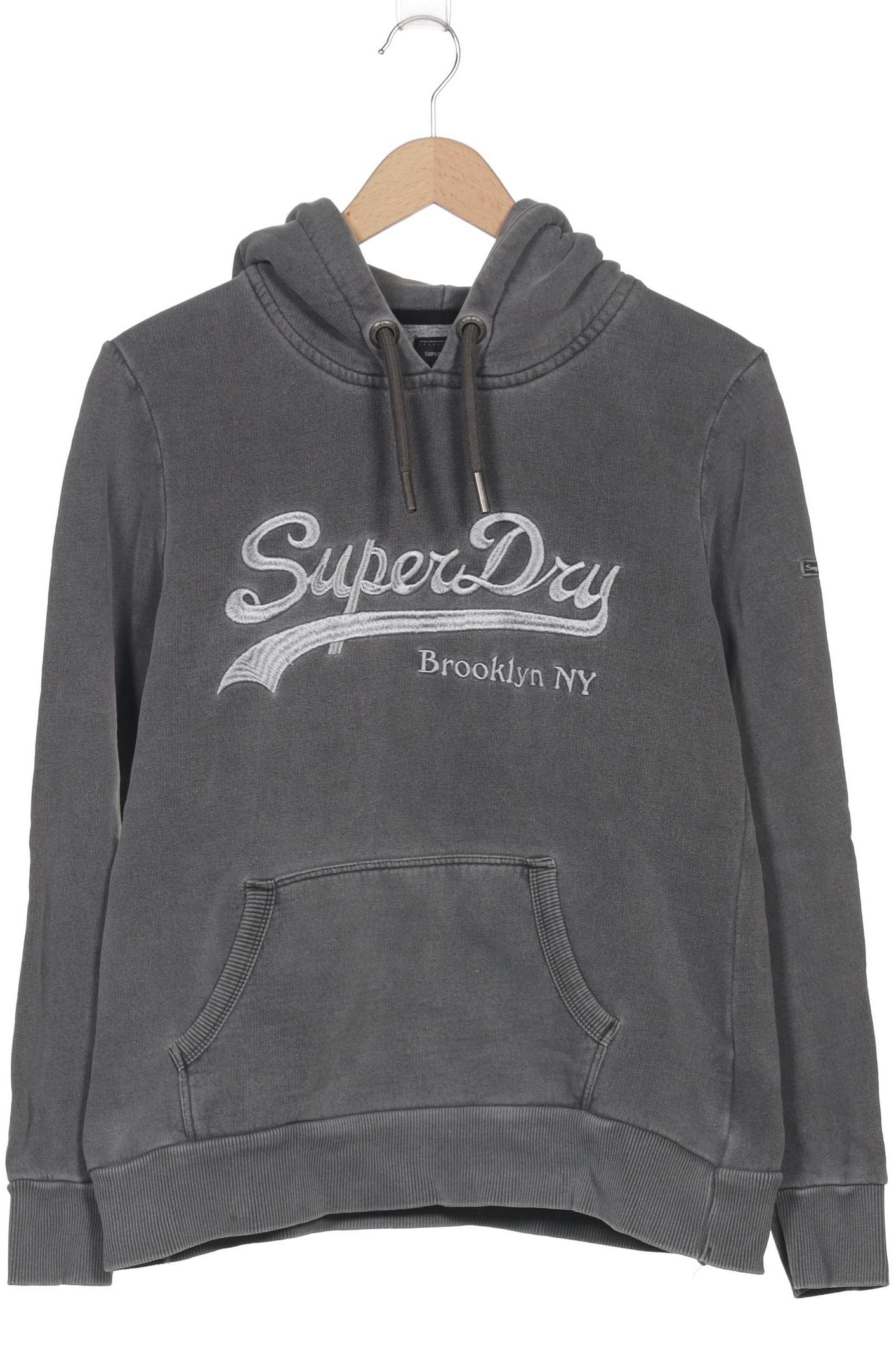 

Superdry Damen Kapuzenpullover, grau, Gr. 40