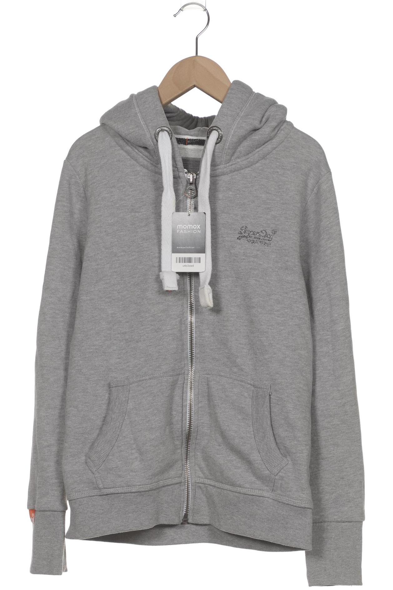 

Superdry Damen Kapuzenpullover, grau, Gr. 38