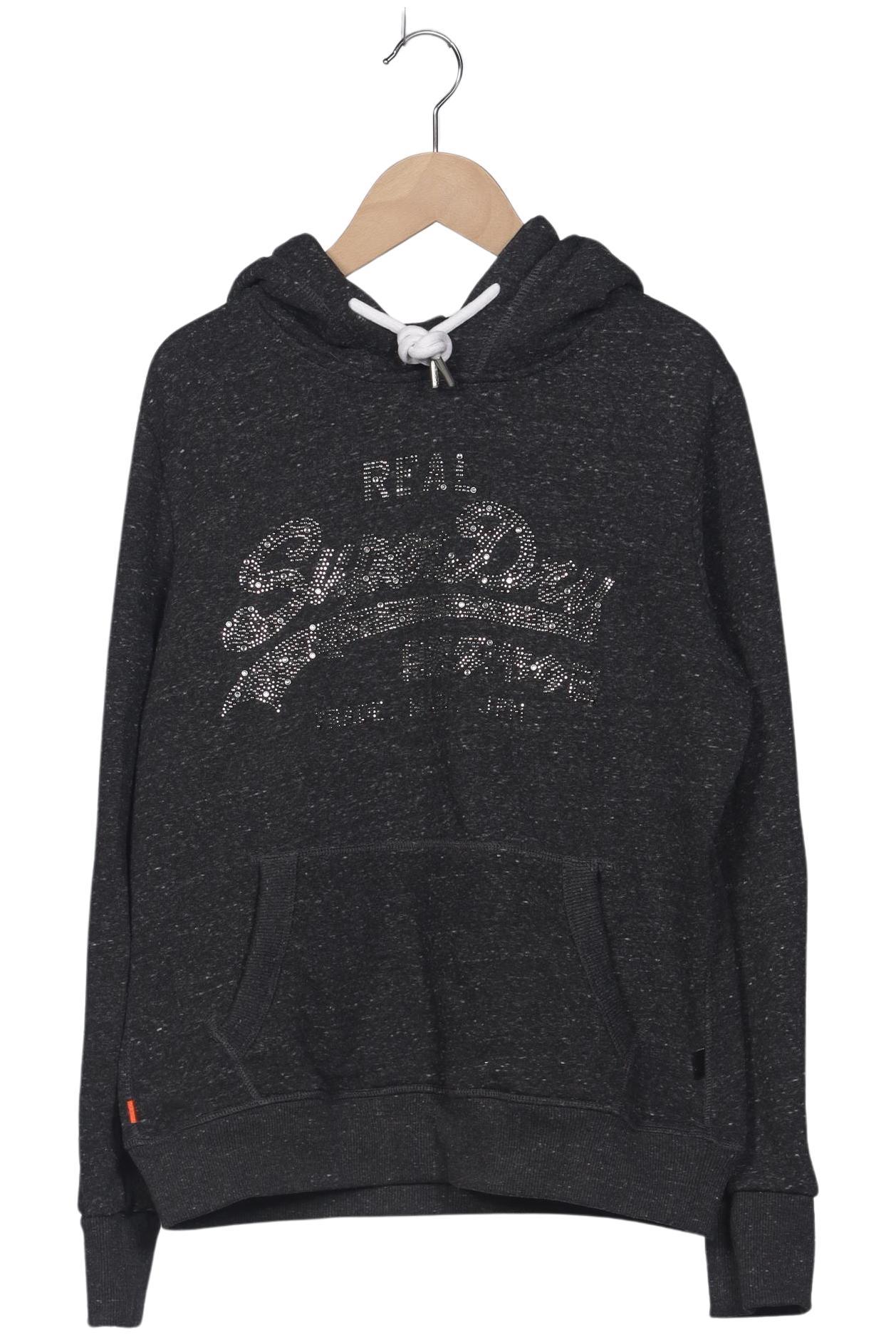 

Superdry Damen Kapuzenpullover, grau, Gr. 42