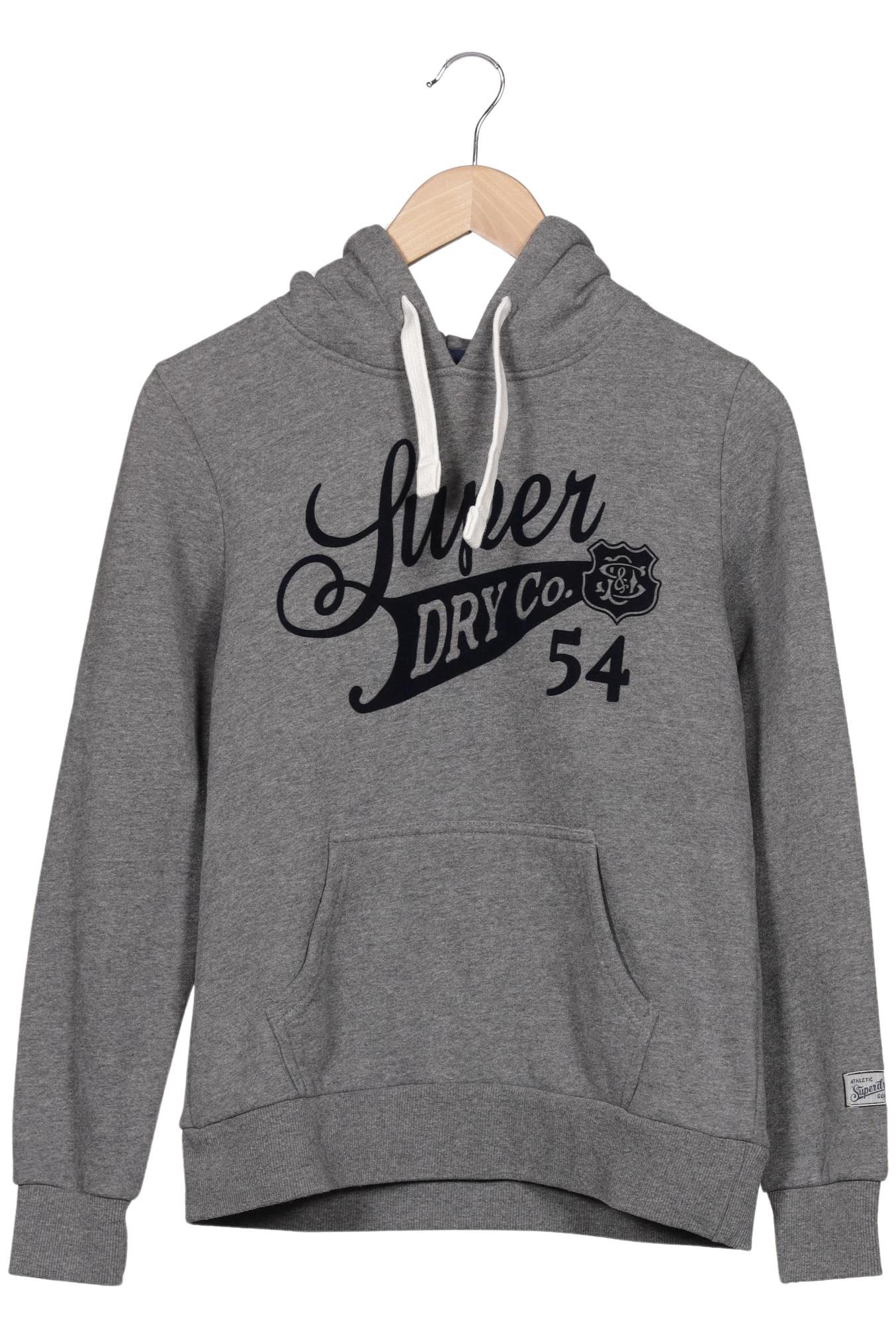 

Superdry Damen Kapuzenpullover, grau, Gr. 38