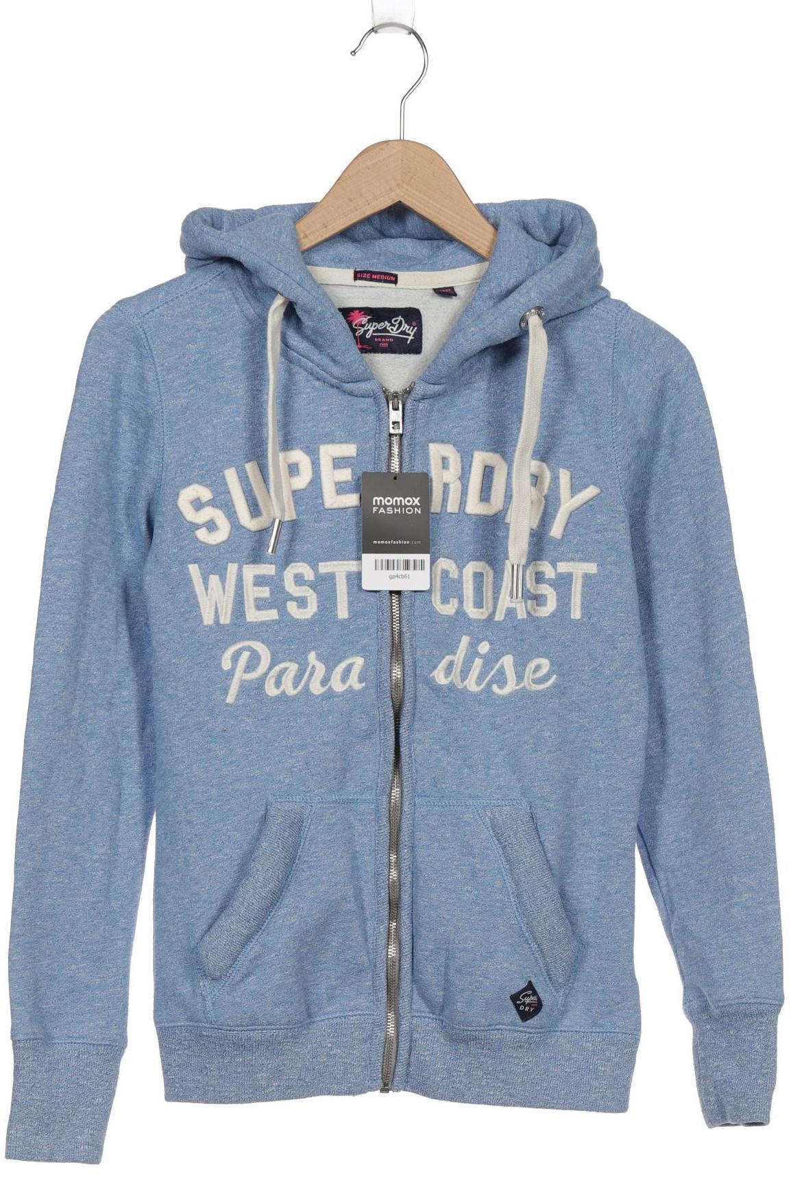 

Superdry Damen Kapuzenpullover, blau