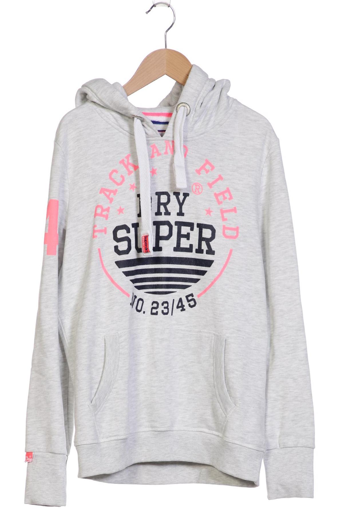 

Superdry Damen Kapuzenpullover, grau, Gr. 38