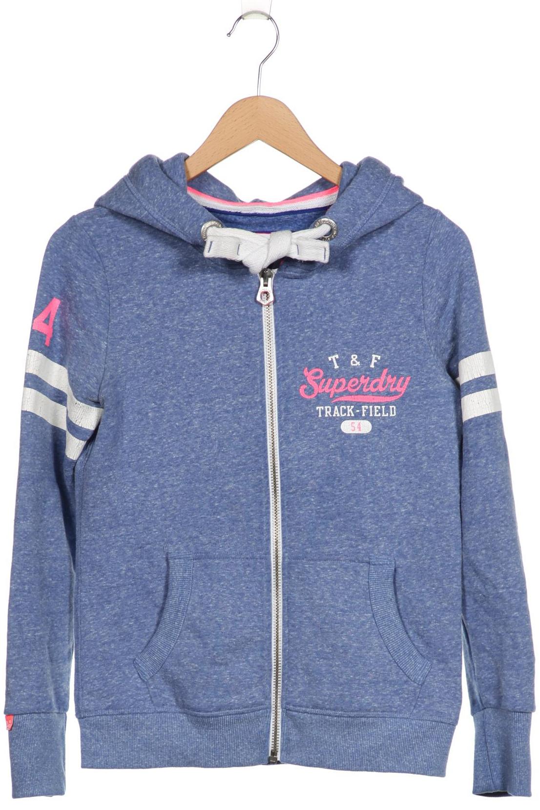 

Superdry Damen Kapuzenpullover, blau