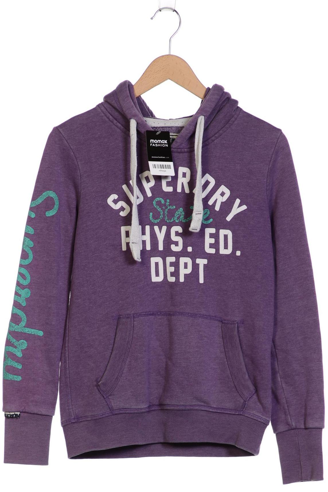 

Superdry Damen Kapuzenpullover, flieder, Gr. 38