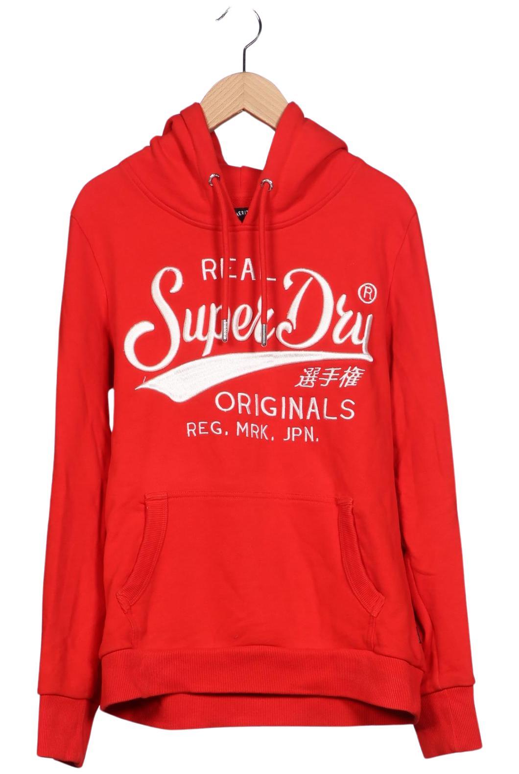 

Superdry Damen Kapuzenpullover, rot, Gr. 40