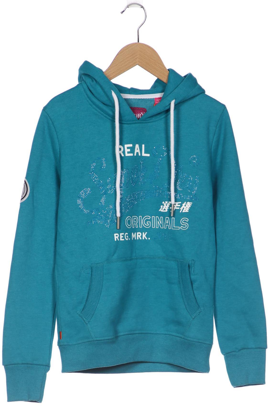 

Superdry Damen Kapuzenpullover, türkis