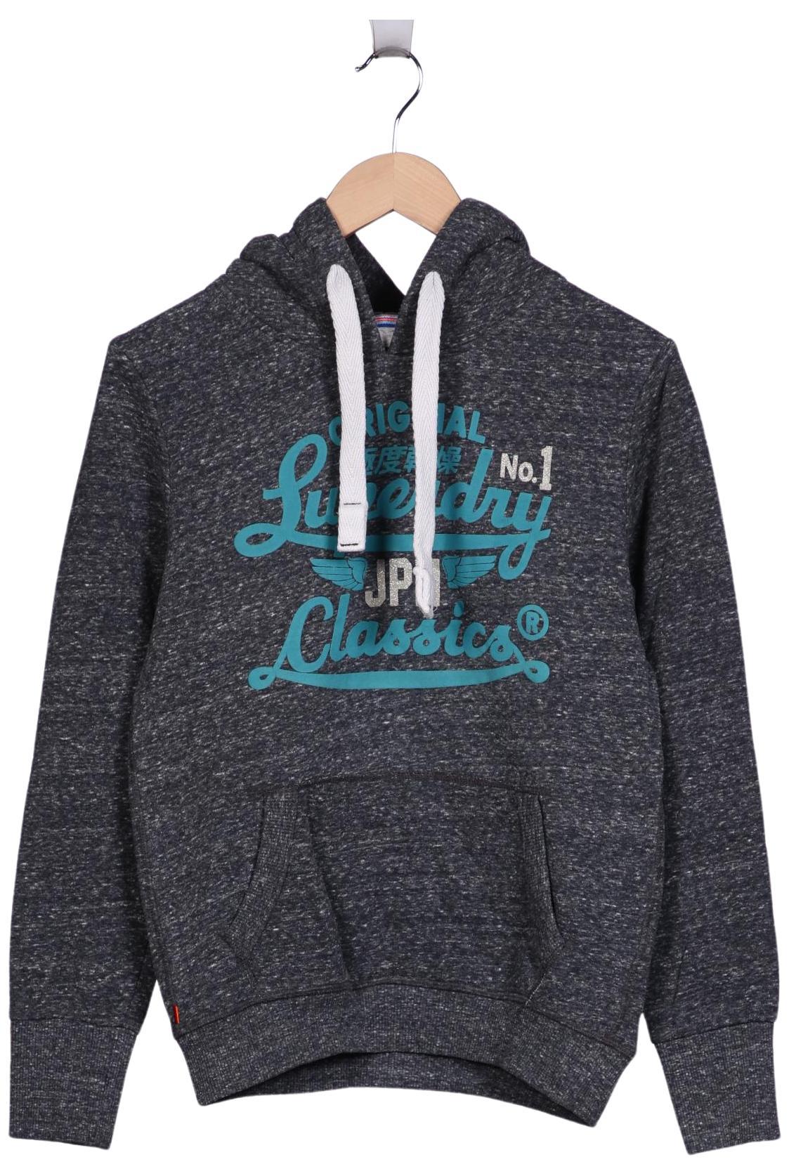 

Superdry Damen Kapuzenpullover, grau, Gr. 38
