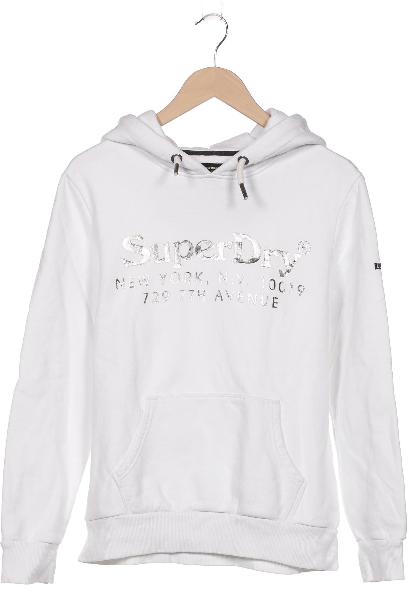 

Superdry Damen Kapuzenpullover, weiß, Gr. 42