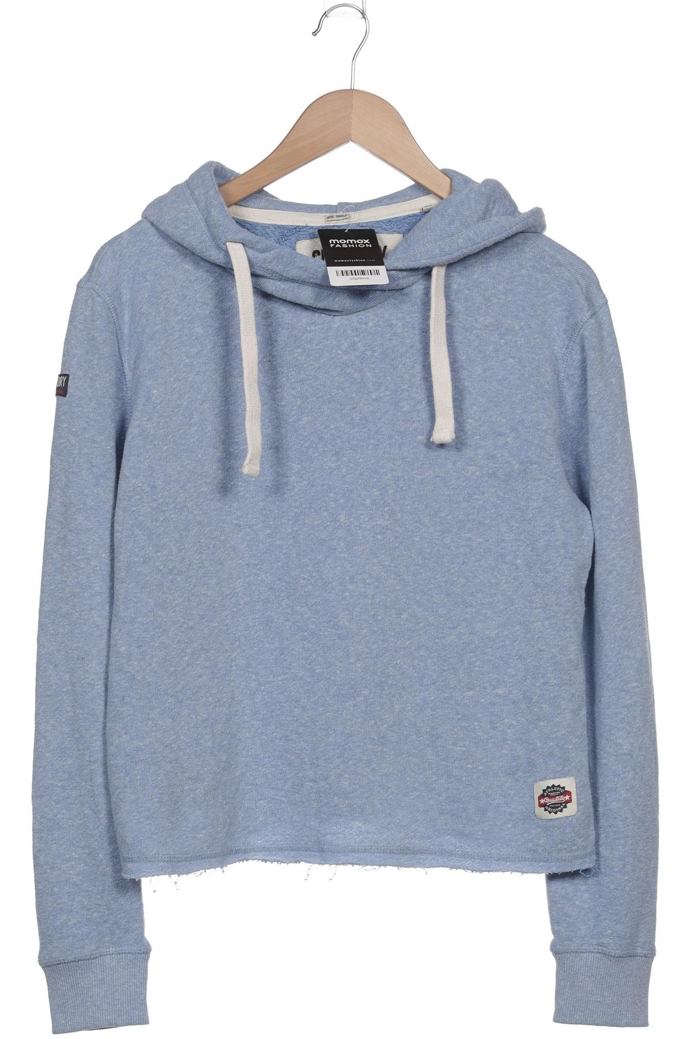 

Superdry Damen Kapuzenpullover, hellblau, Gr. 36