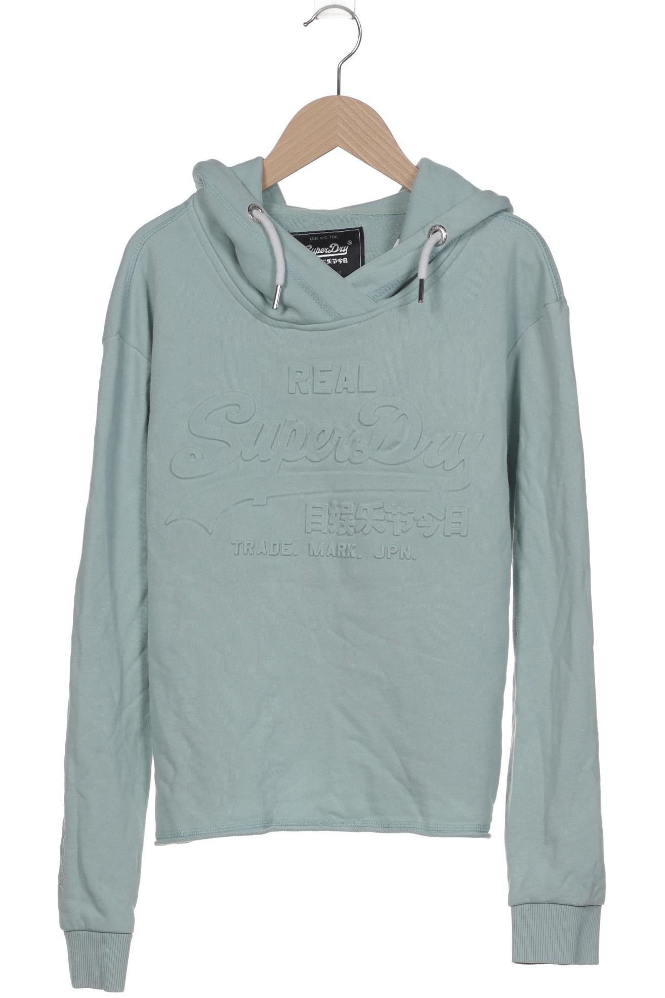

Superdry Damen Kapuzenpullover, türkis, Gr. 40