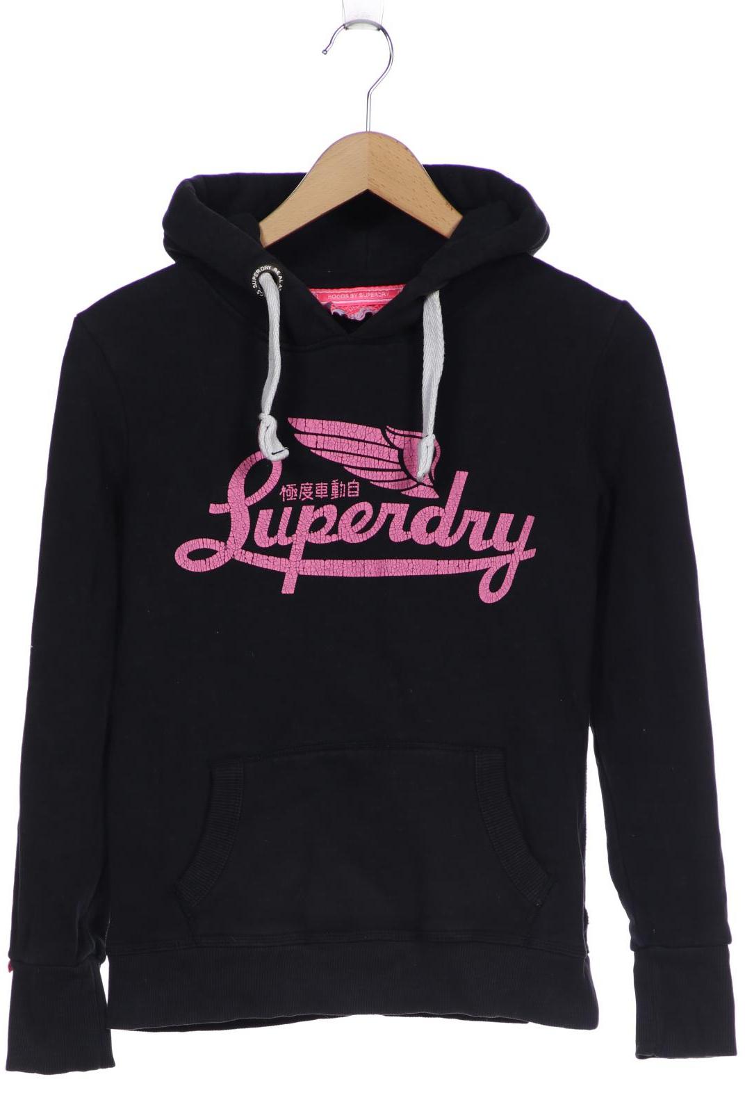 

Superdry Damen Kapuzenpullover, schwarz