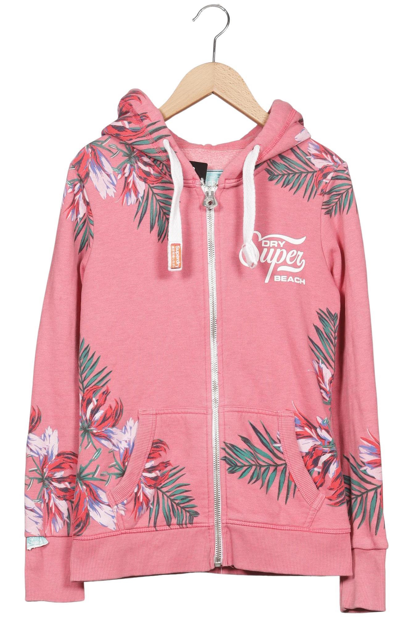 

Superdry Damen Kapuzenpullover, pink, Gr. 36