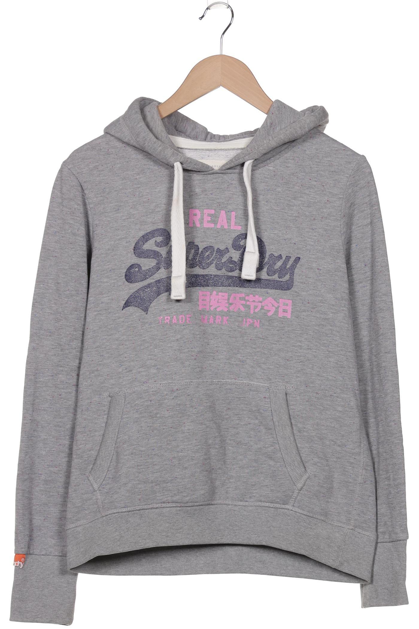 

Superdry Damen Kapuzenpullover, grau, Gr. 44