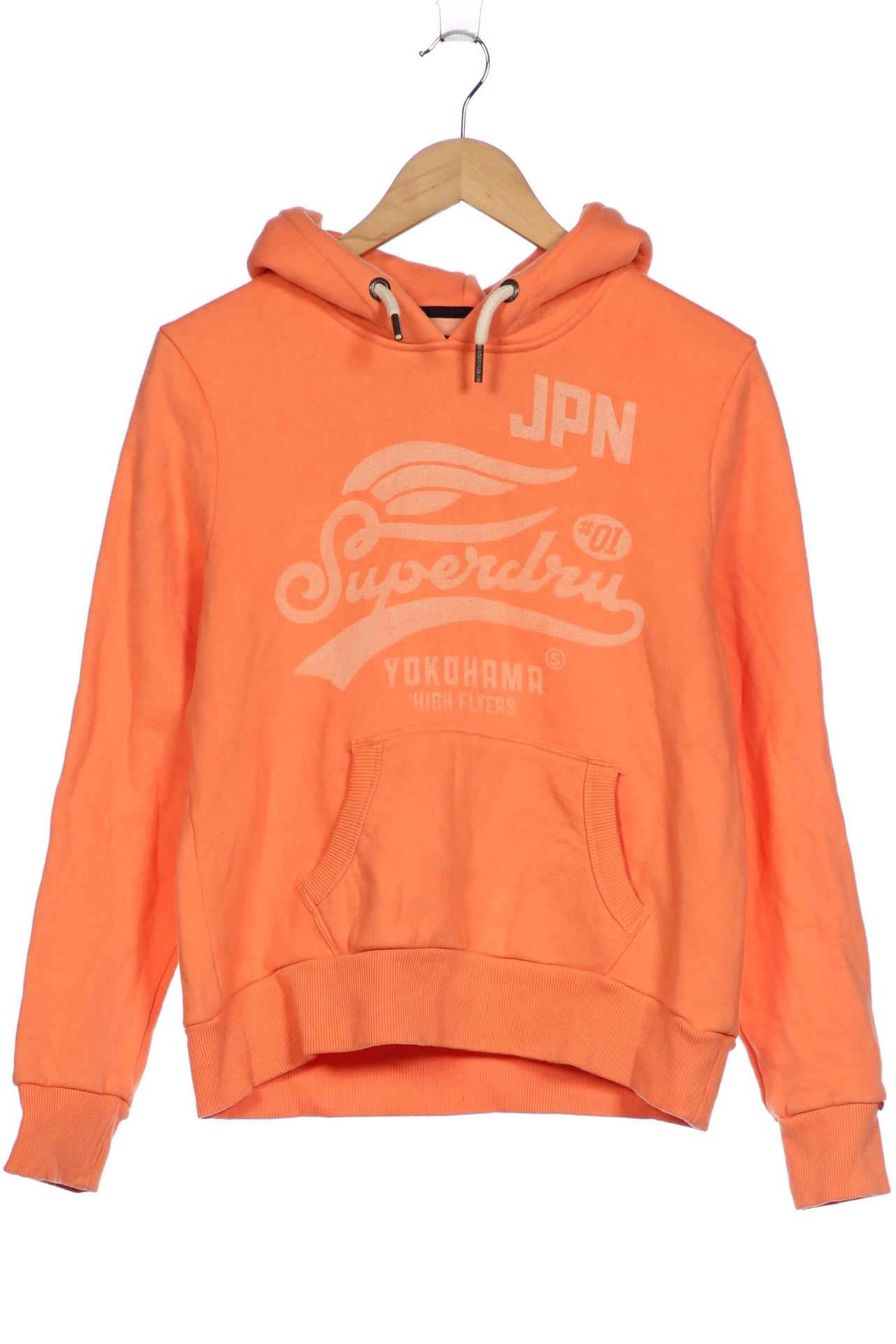 

Superdry Damen Kapuzenpullover, orange, Gr. 40