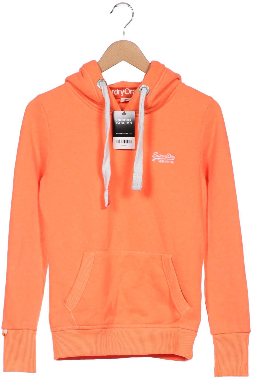 

Superdry Damen Kapuzenpullover, orange, Gr. 36