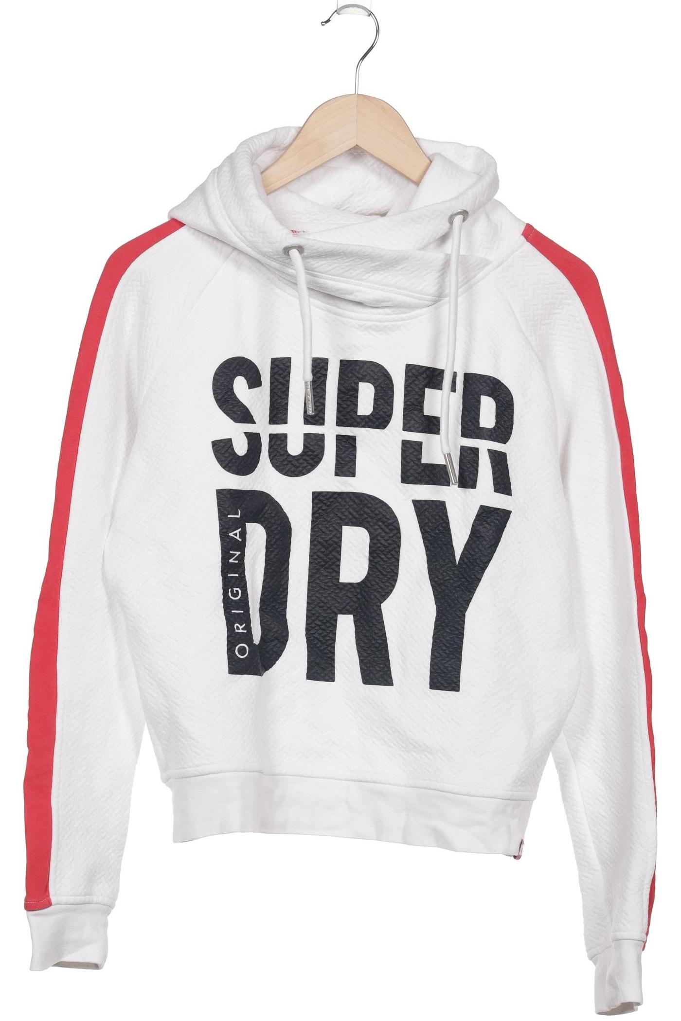 

Superdry Damen Kapuzenpullover, weiß, Gr. 40