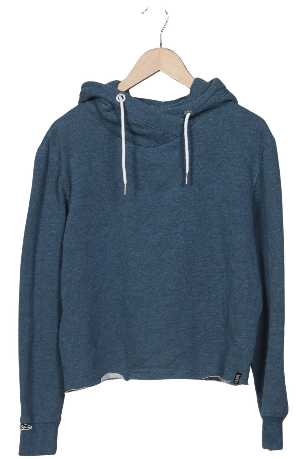 

Superdry Damen Kapuzenpullover, blau, Gr. 42