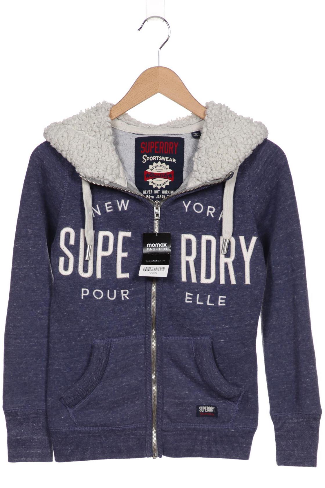 

Superdry Damen Kapuzenpullover, marineblau