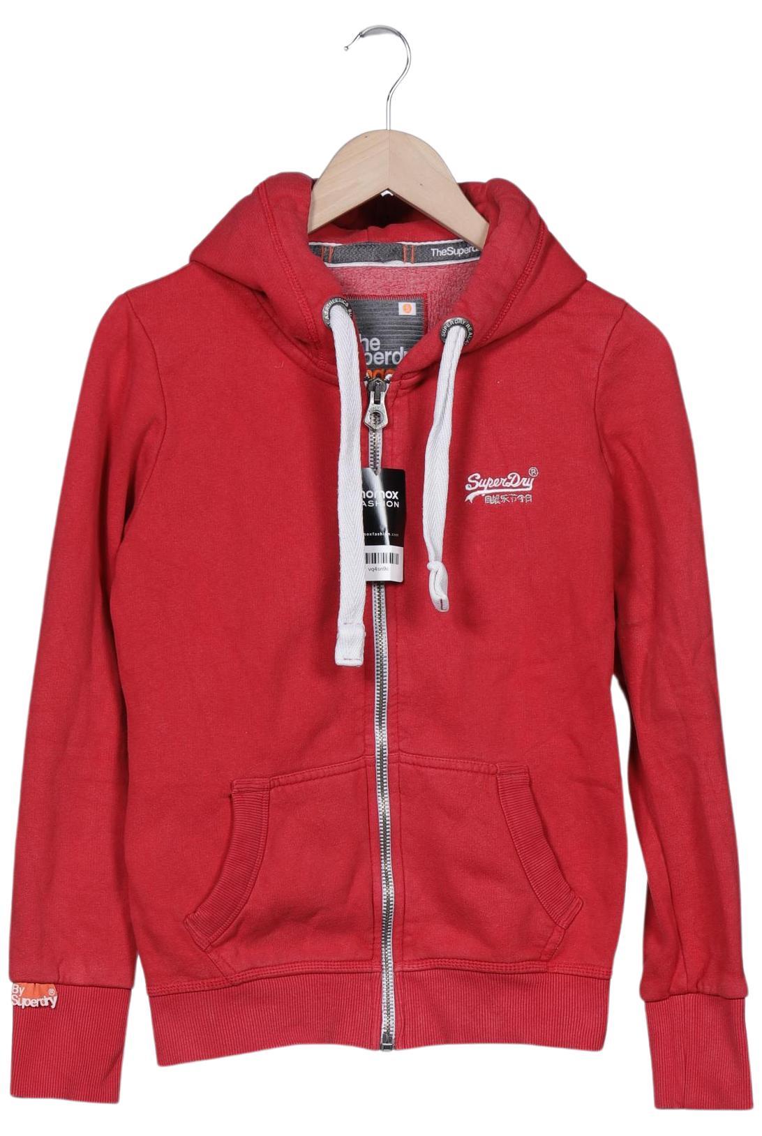 

Superdry Damen Kapuzenpullover, rot, Gr. 36