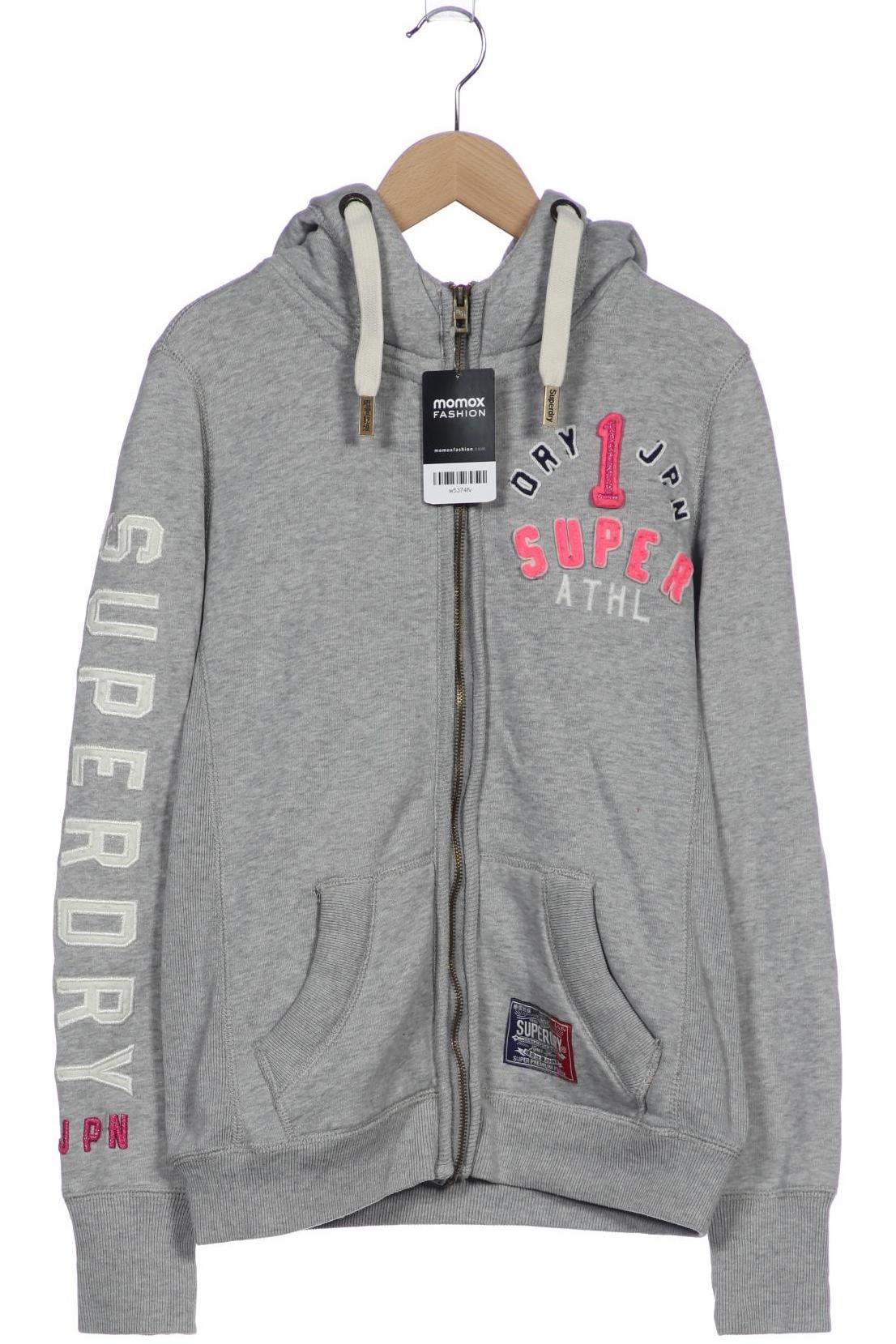 

Superdry Damen Kapuzenpullover, grau, Gr. 36