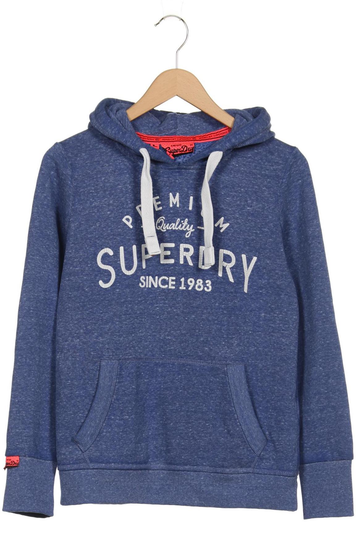 

Superdry Damen Kapuzenpullover, blau