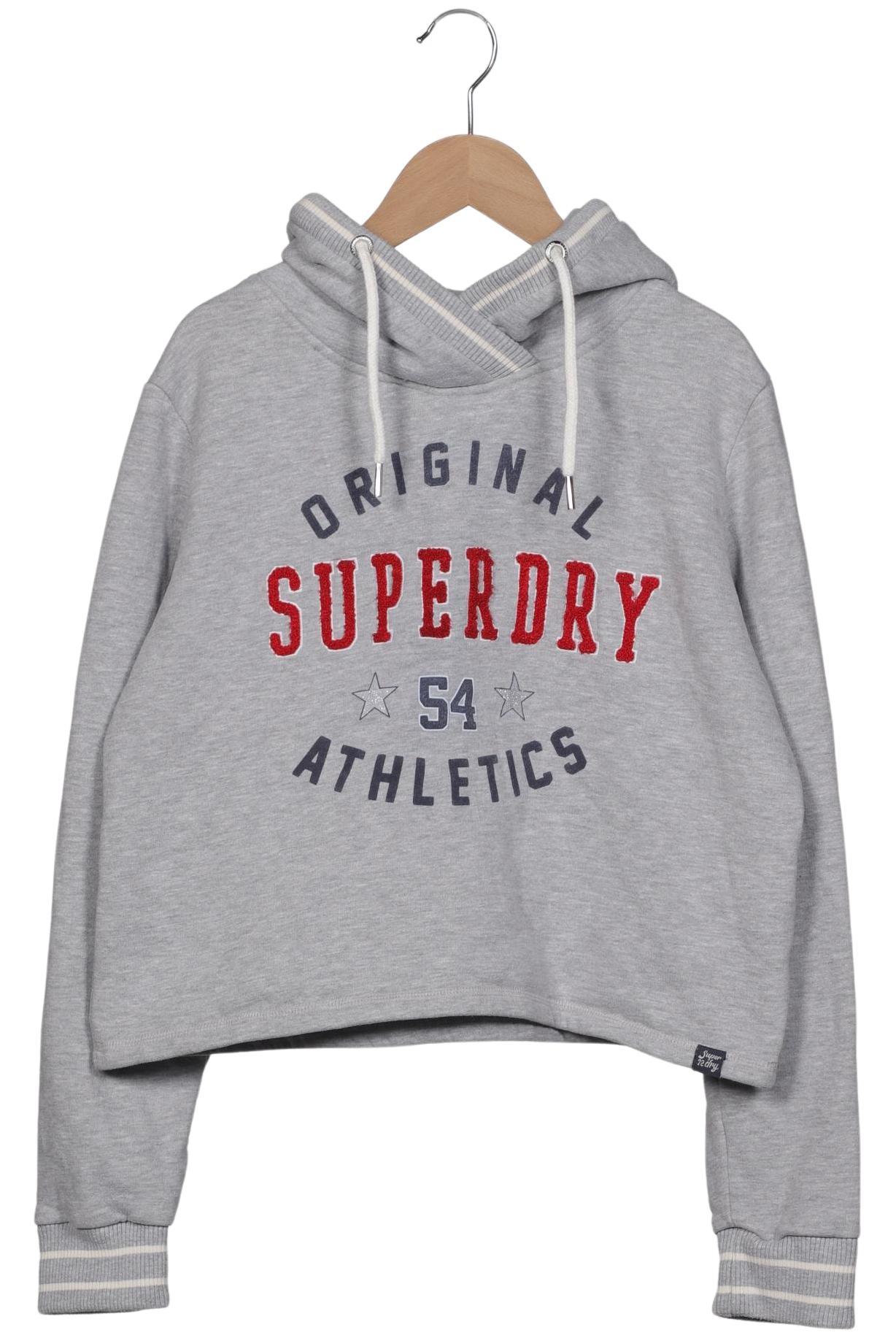

Superdry Damen Kapuzenpullover, grau, Gr. 40