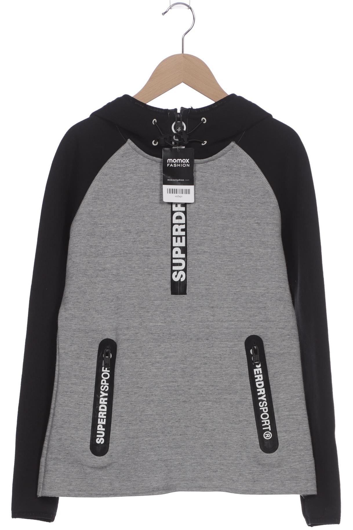 

Superdry Damen Kapuzenpullover, grau, Gr. 36