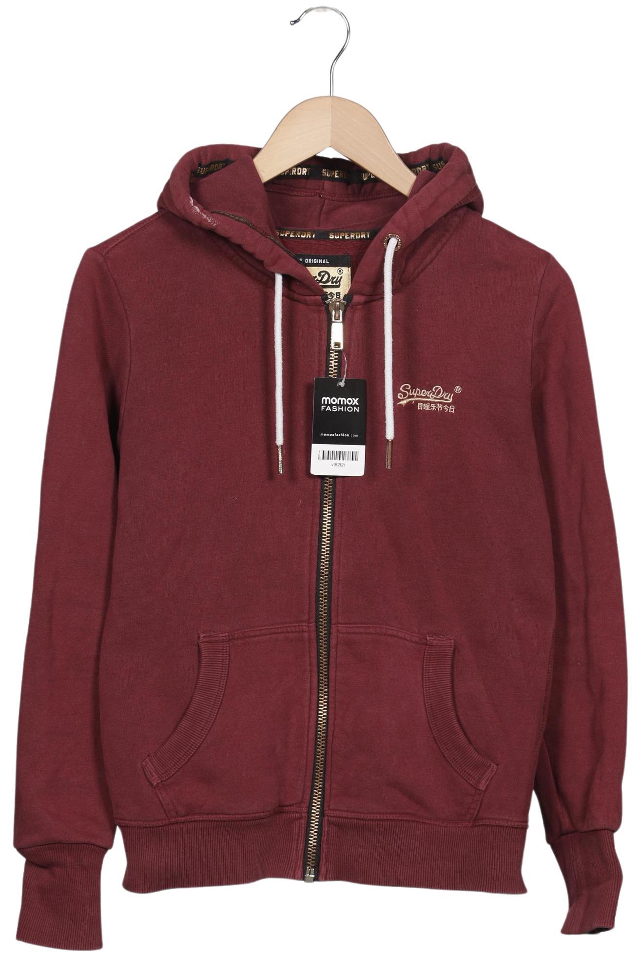 

Superdry Damen Kapuzenpullover, bordeaux, Gr. 38