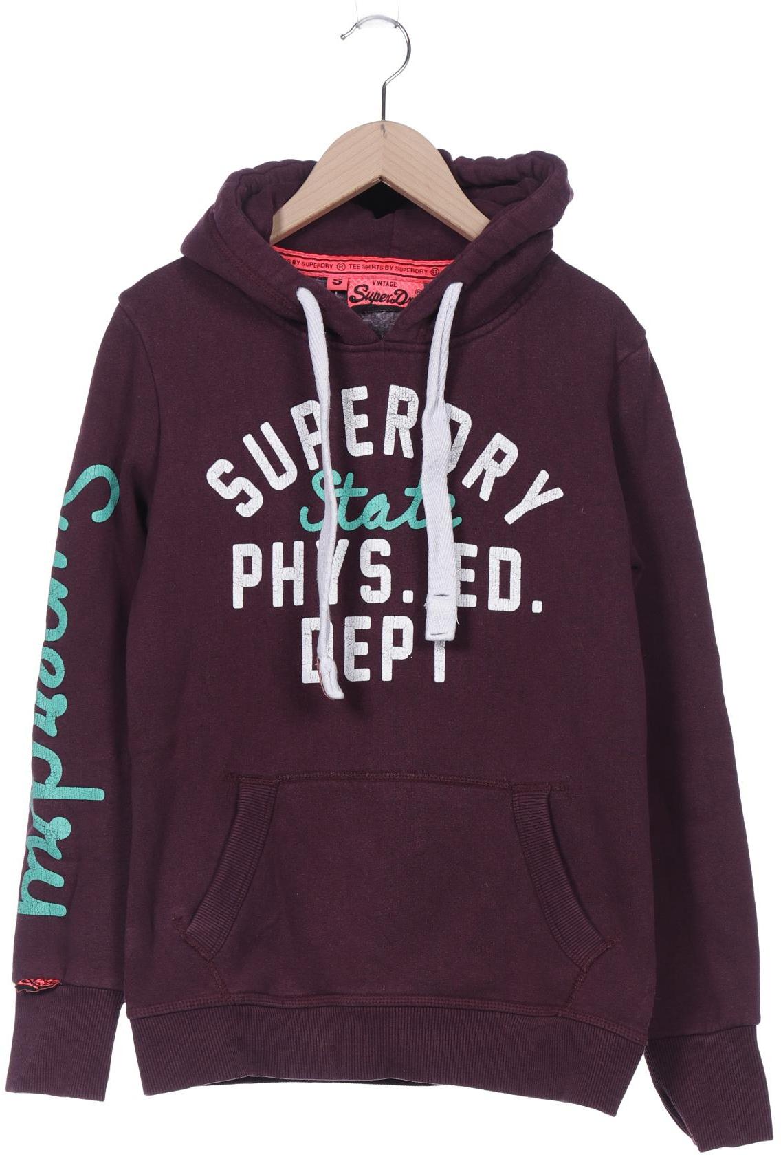 

Superdry Damen Kapuzenpullover, bordeaux, Gr. 36