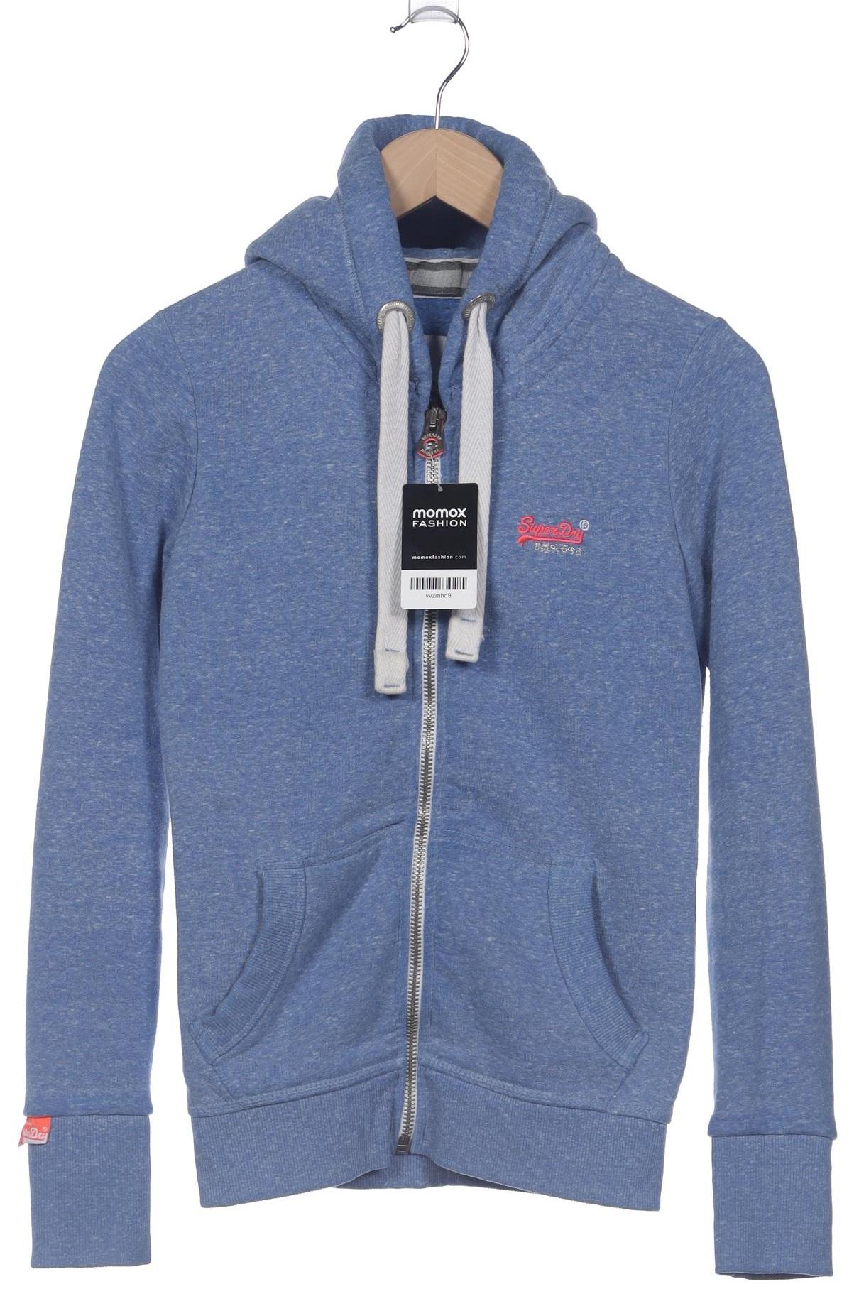 

Superdry Damen Kapuzenpullover, blau, Gr. 36