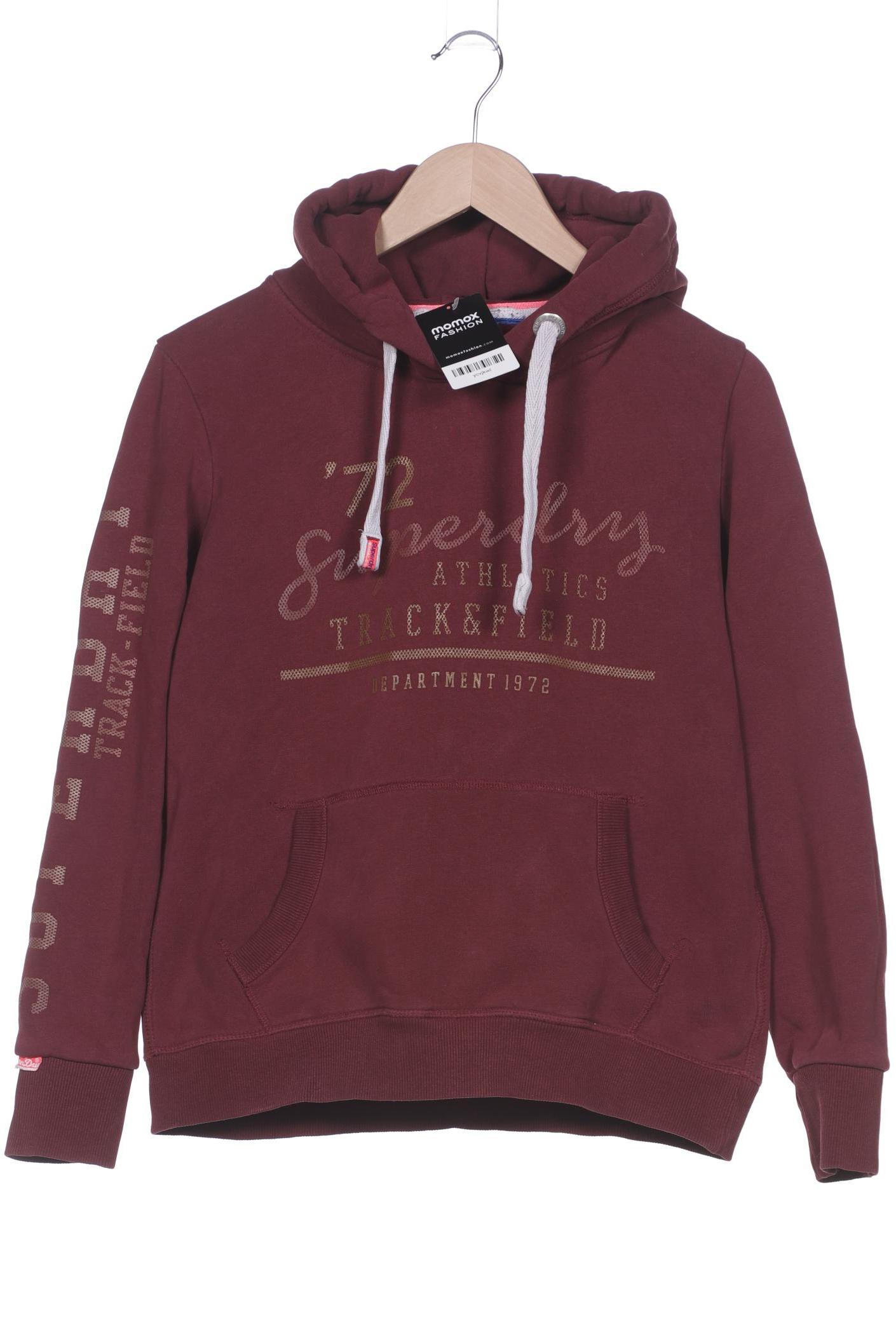 

Superdry Damen Kapuzenpullover, bordeaux, Gr. 42