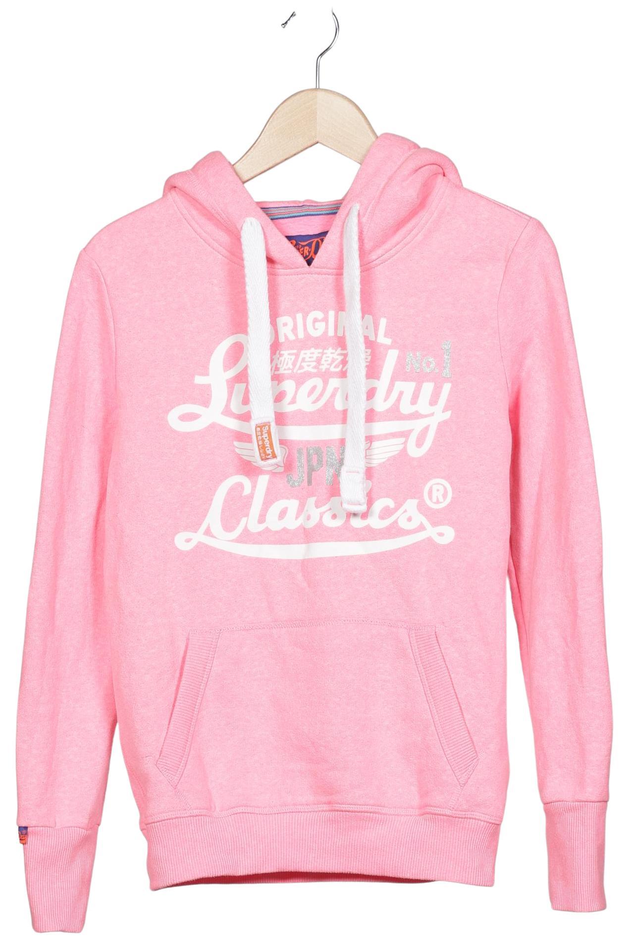 

Superdry Damen Kapuzenpullover, pink, Gr. 36