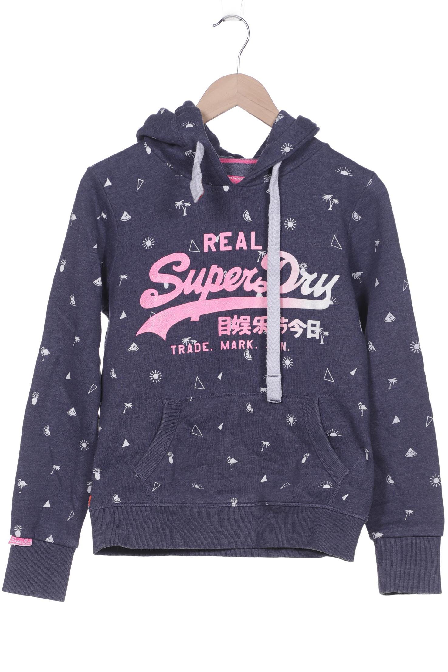 

Superdry Damen Kapuzenpullover, marineblau