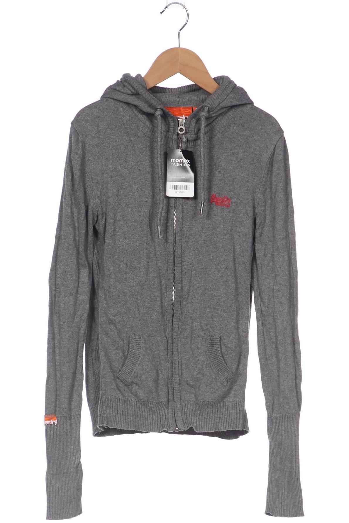 

Superdry Damen Kapuzenpullover, grau, Gr. 36