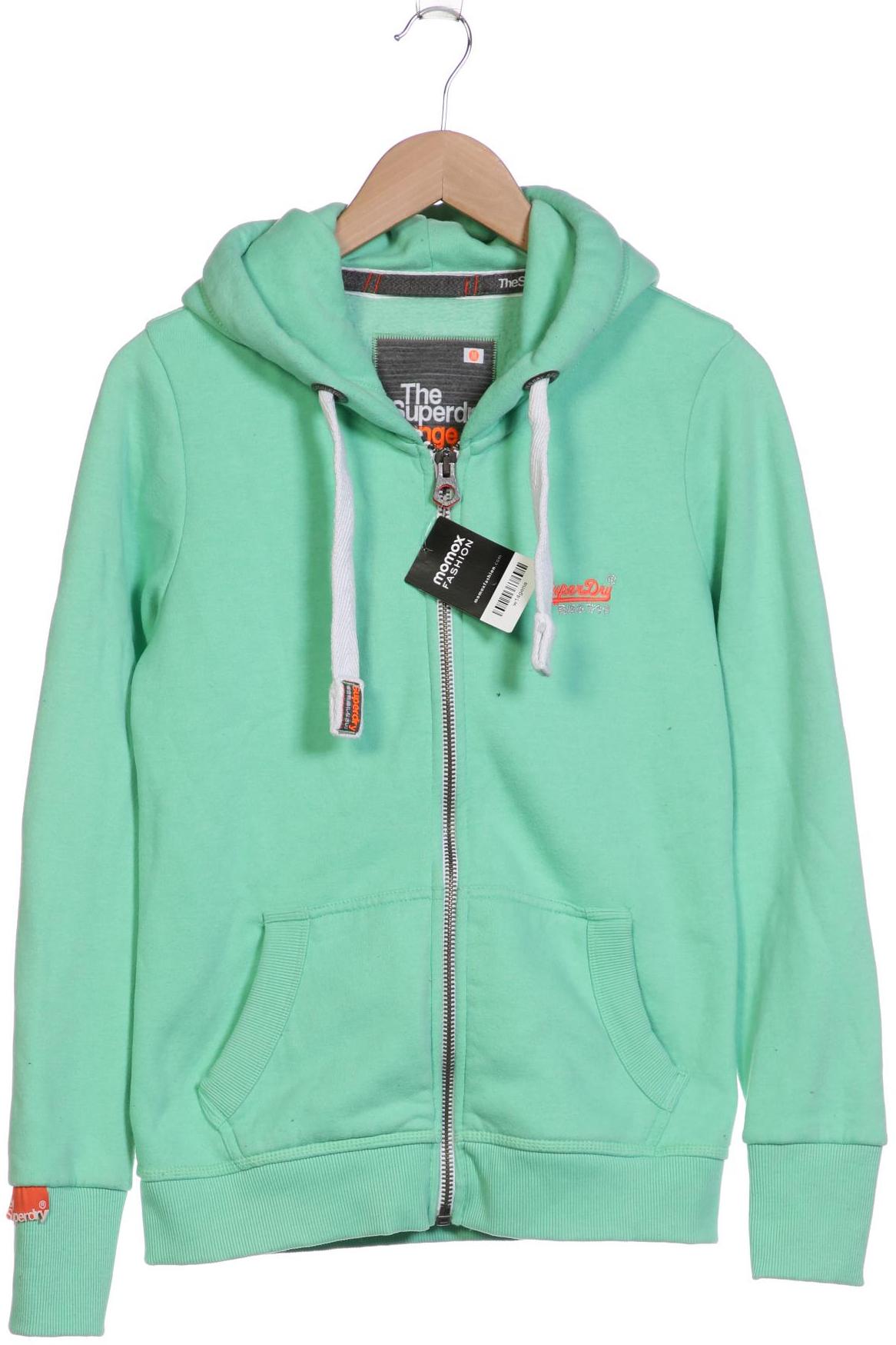 

Superdry Damen Kapuzenpullover, grün, Gr. 38