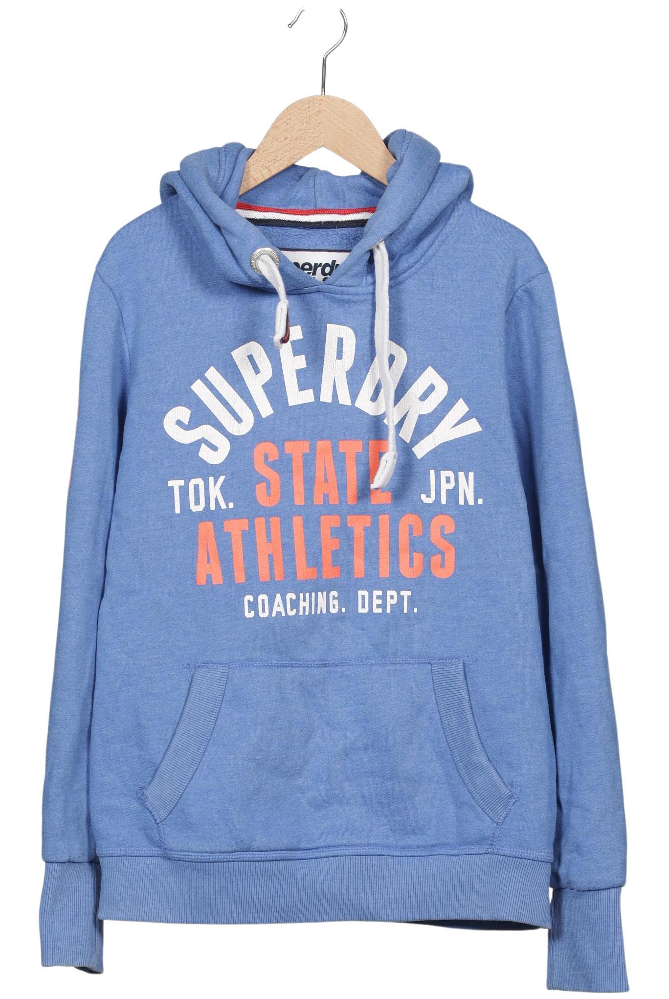 

Superdry Damen Kapuzenpullover, hellblau, Gr. 38