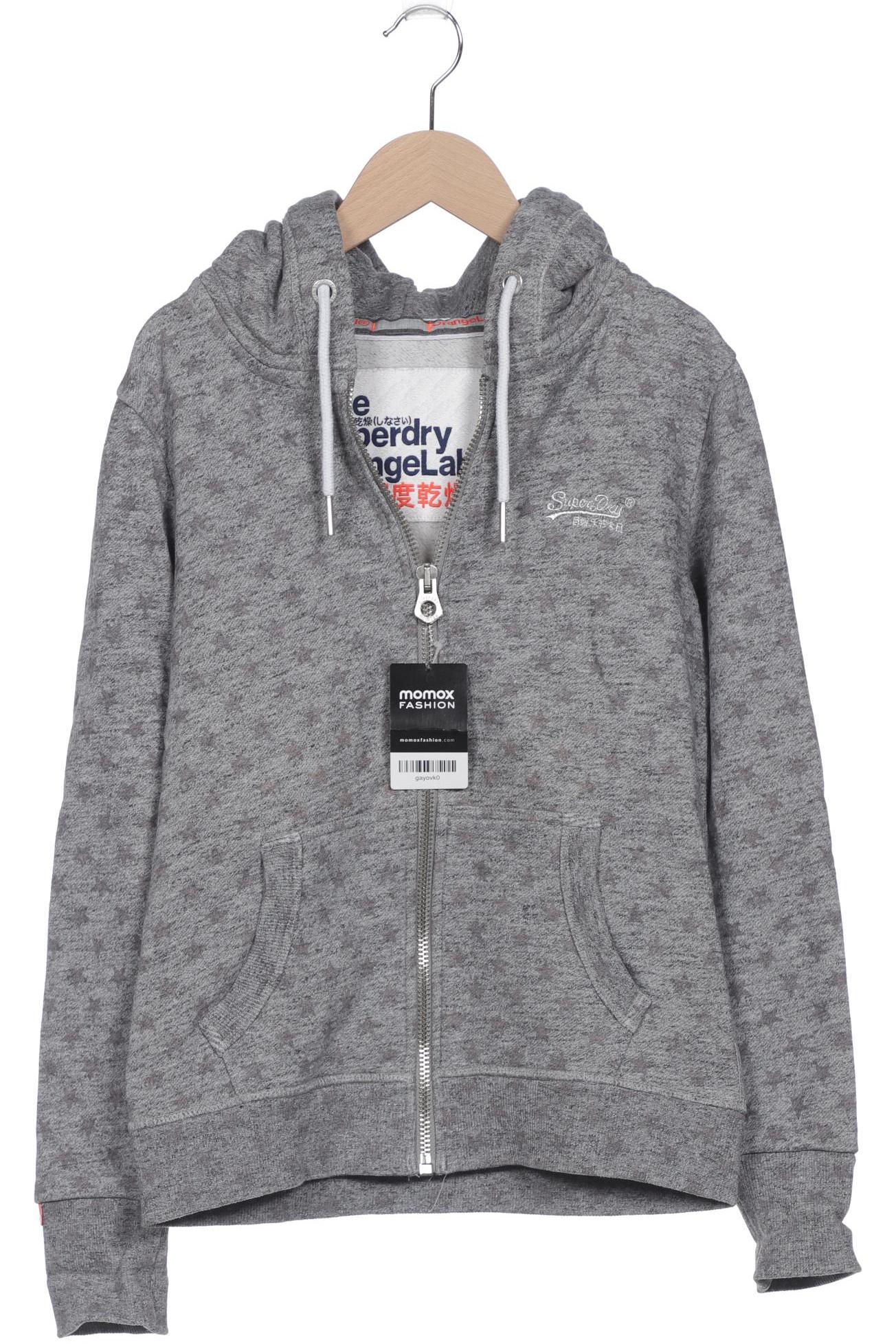 

Superdry Damen Kapuzenpullover, grau, Gr. 40