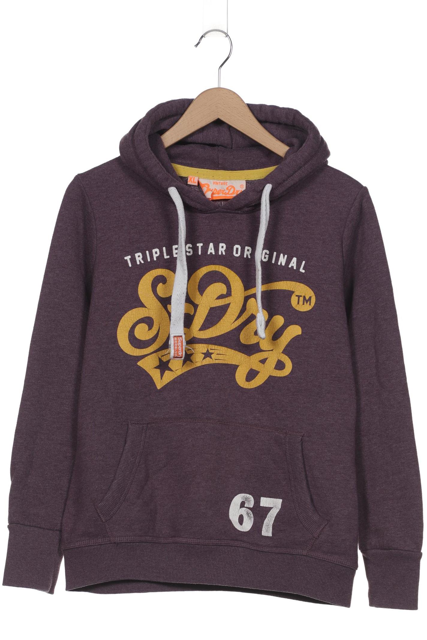 

Superdry Damen Kapuzenpullover, flieder, Gr. 44
