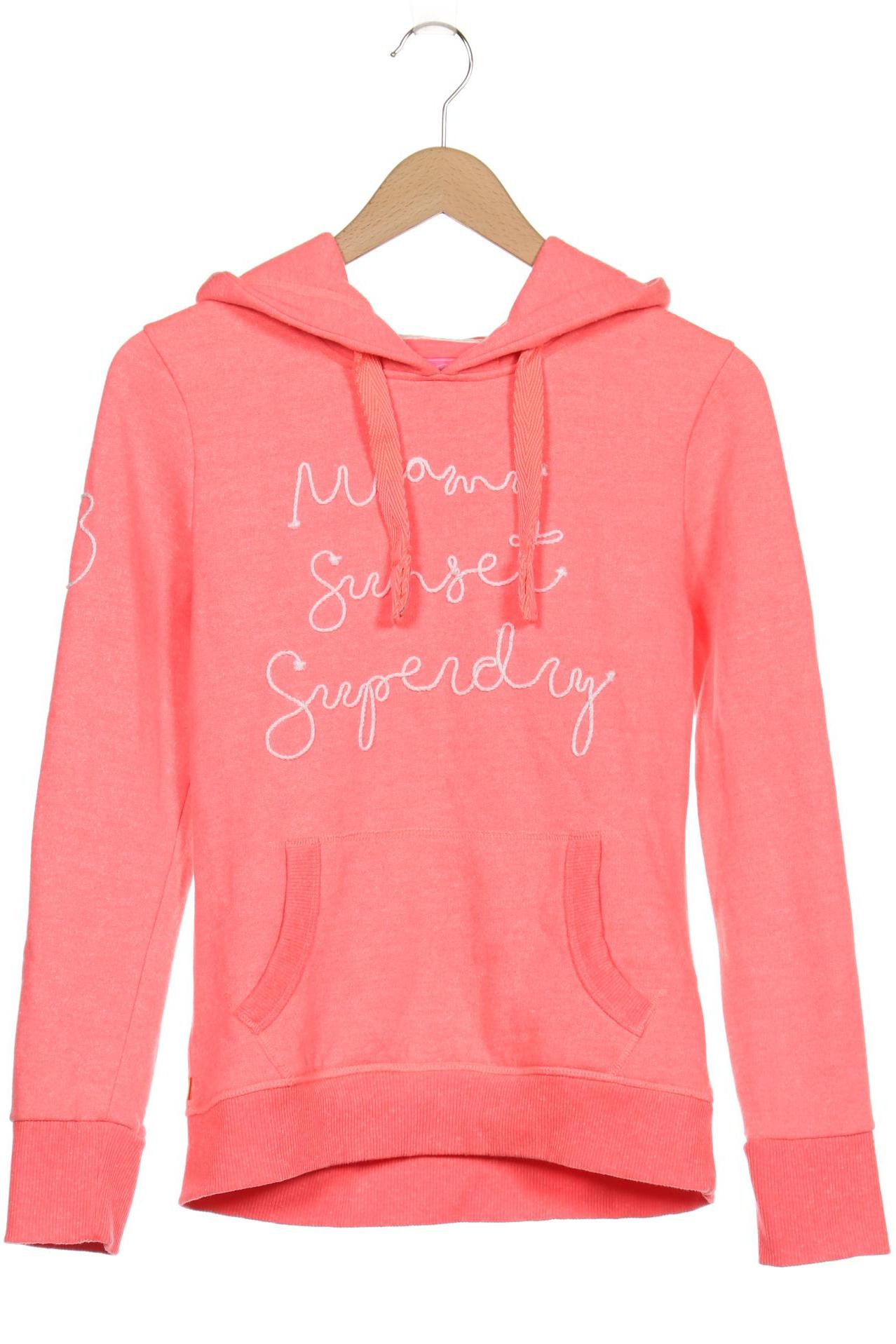 

Superdry Damen Kapuzenpullover, pink, Gr. 38