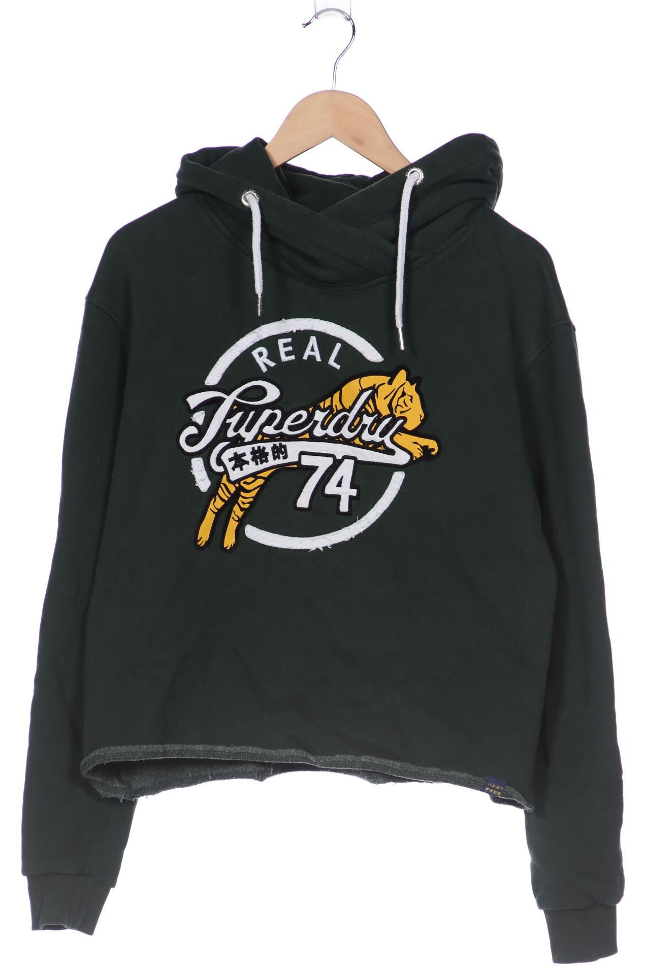 

Superdry Damen Kapuzenpullover, grün, Gr. 42