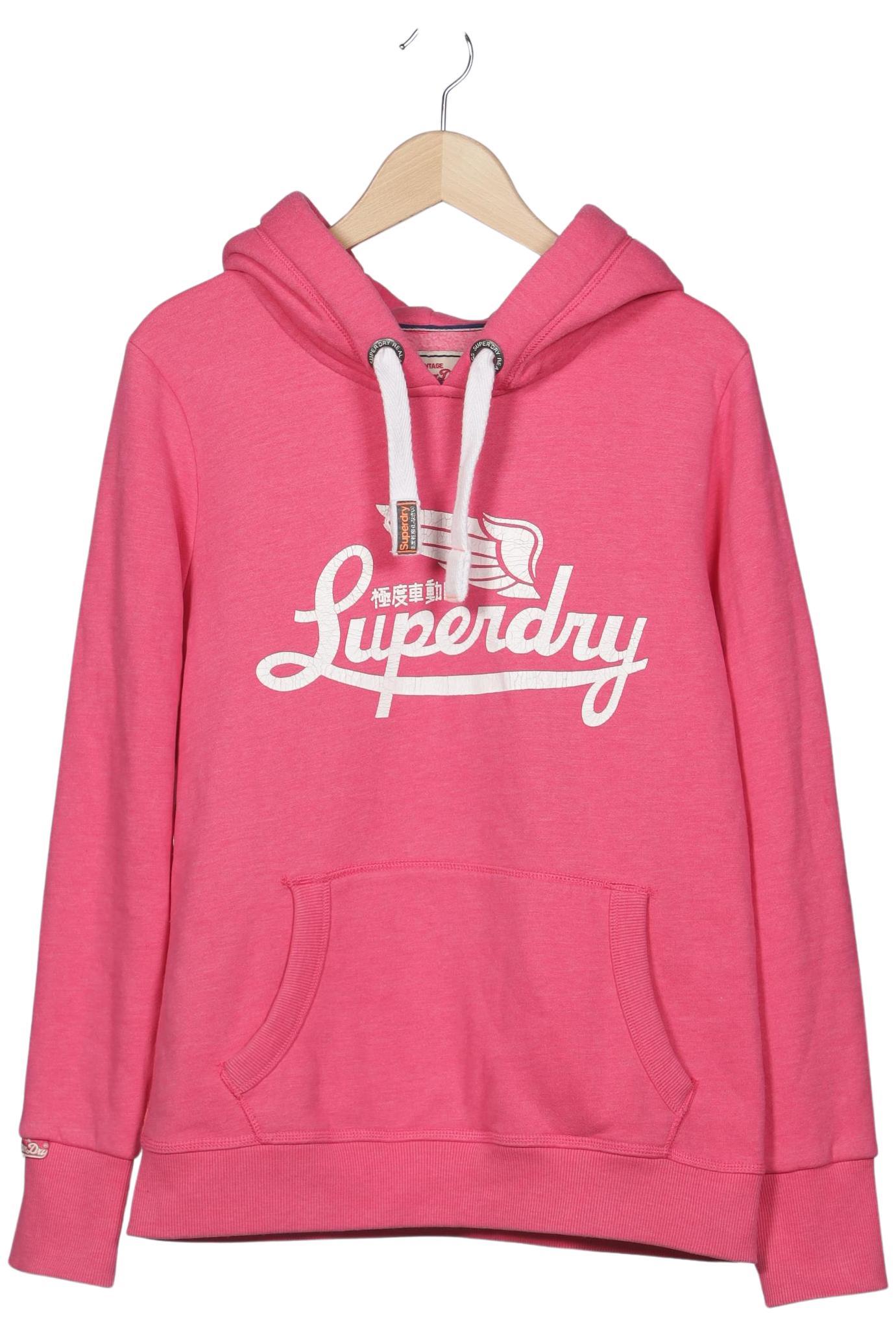 

Superdry Damen Kapuzenpullover, pink, Gr. 44
